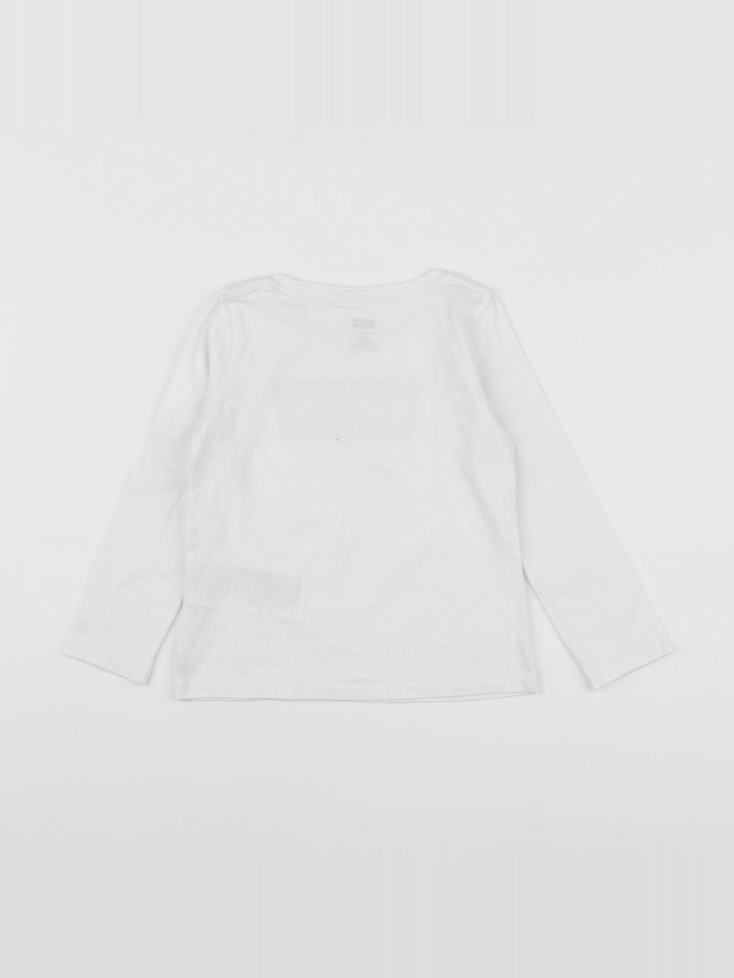 Levi's - tee-shirt blanc - 36 mois