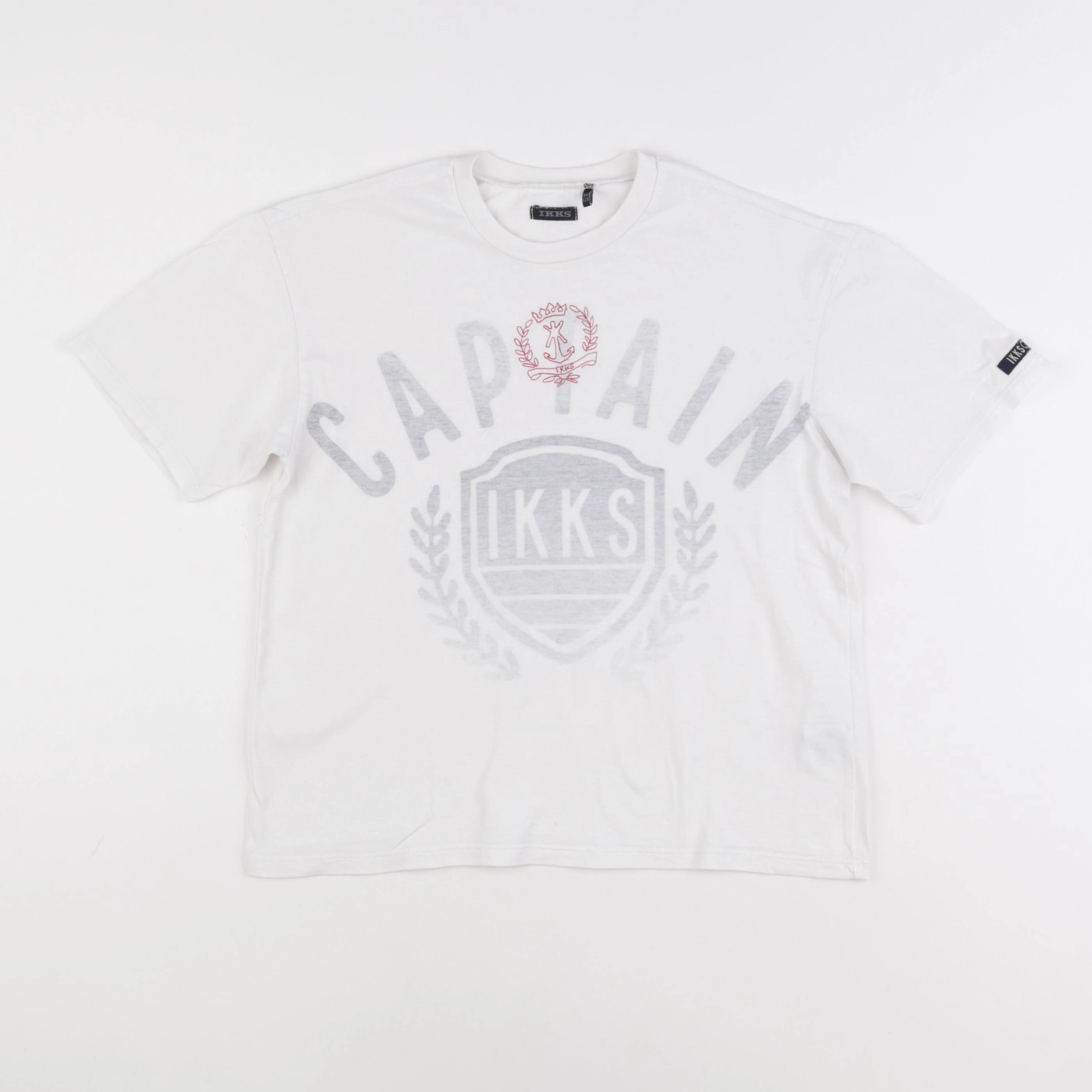 IKKS - tee-shirt blanc - 8 ans