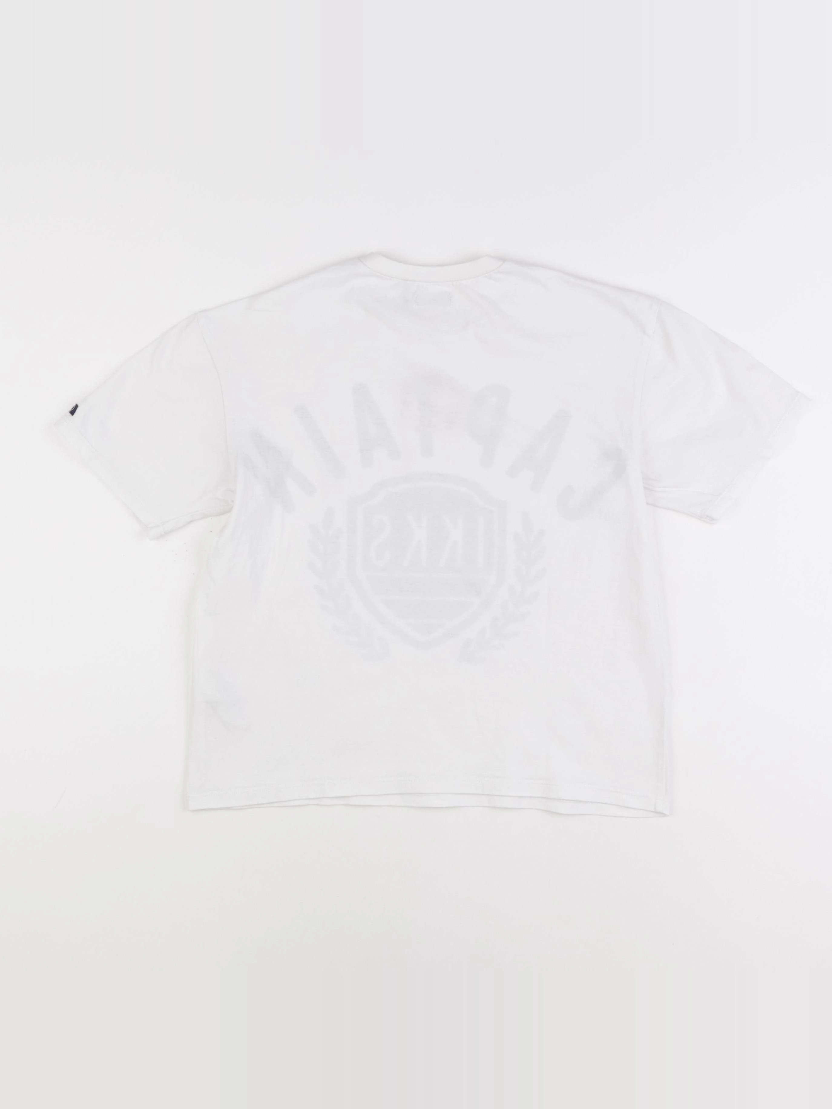 IKKS - tee-shirt blanc - 8 ans
