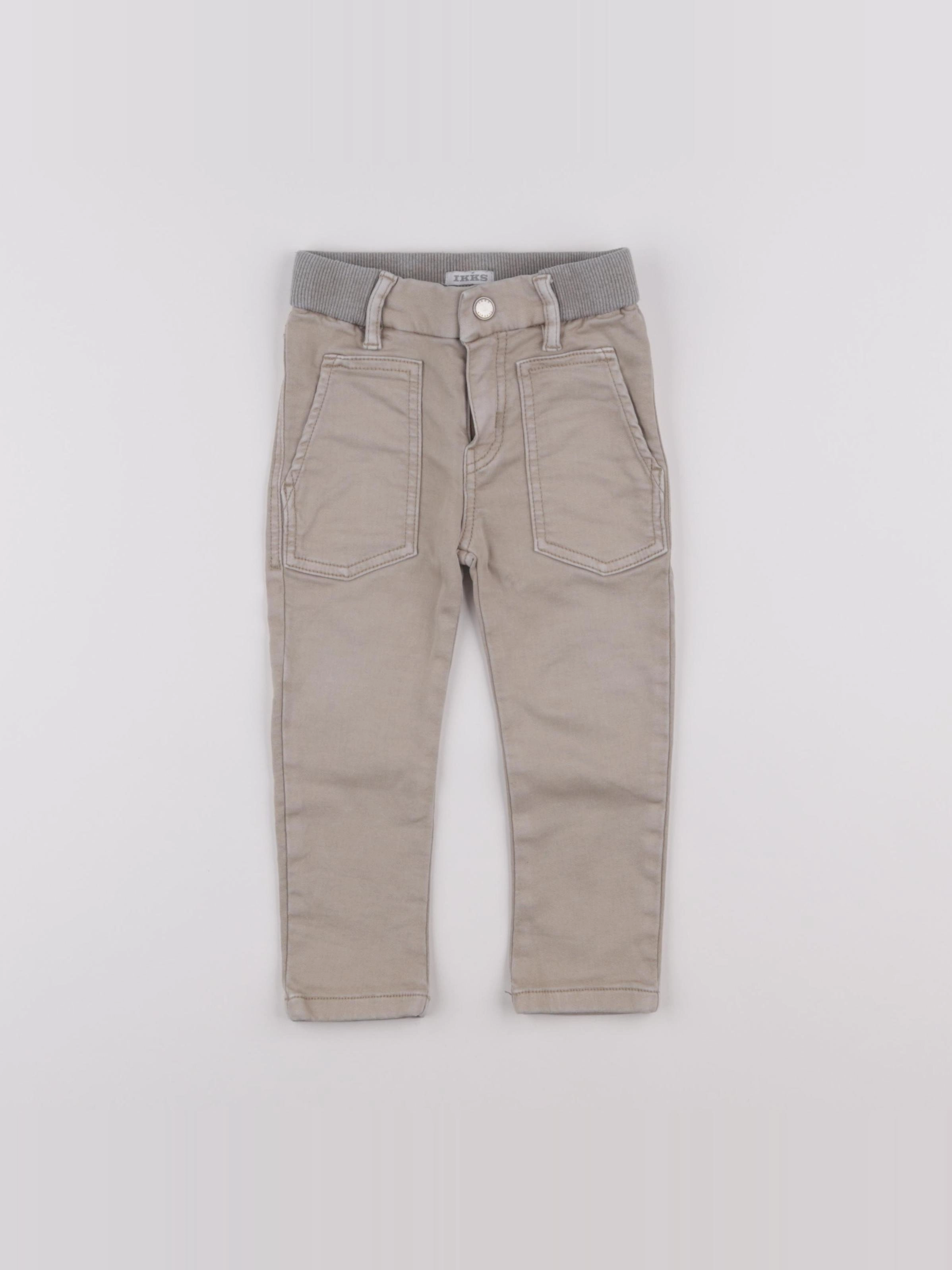 IKKS - pantalon beige - 2 ans