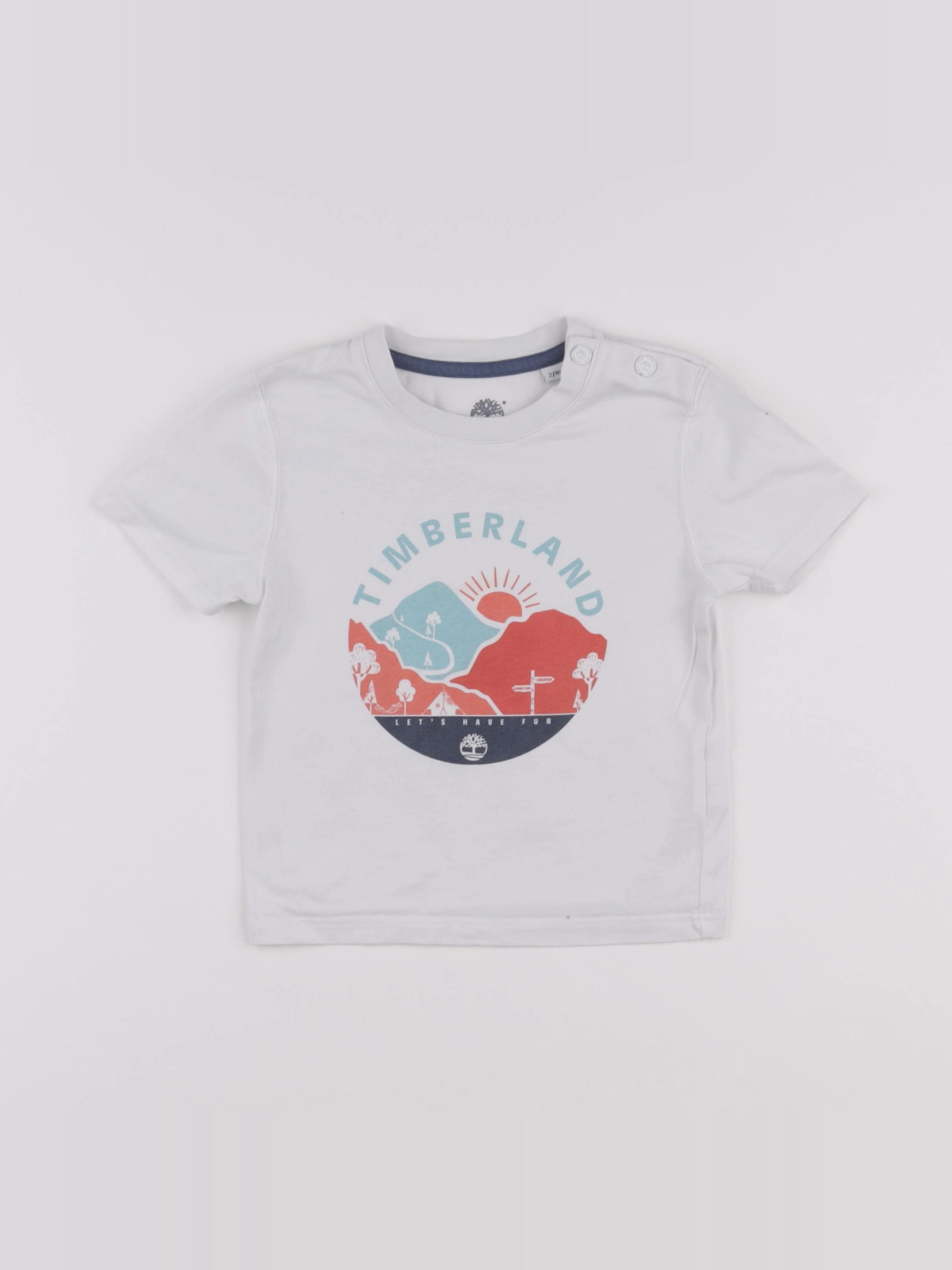 Timberland - tee-shirt blanc - 2 ans