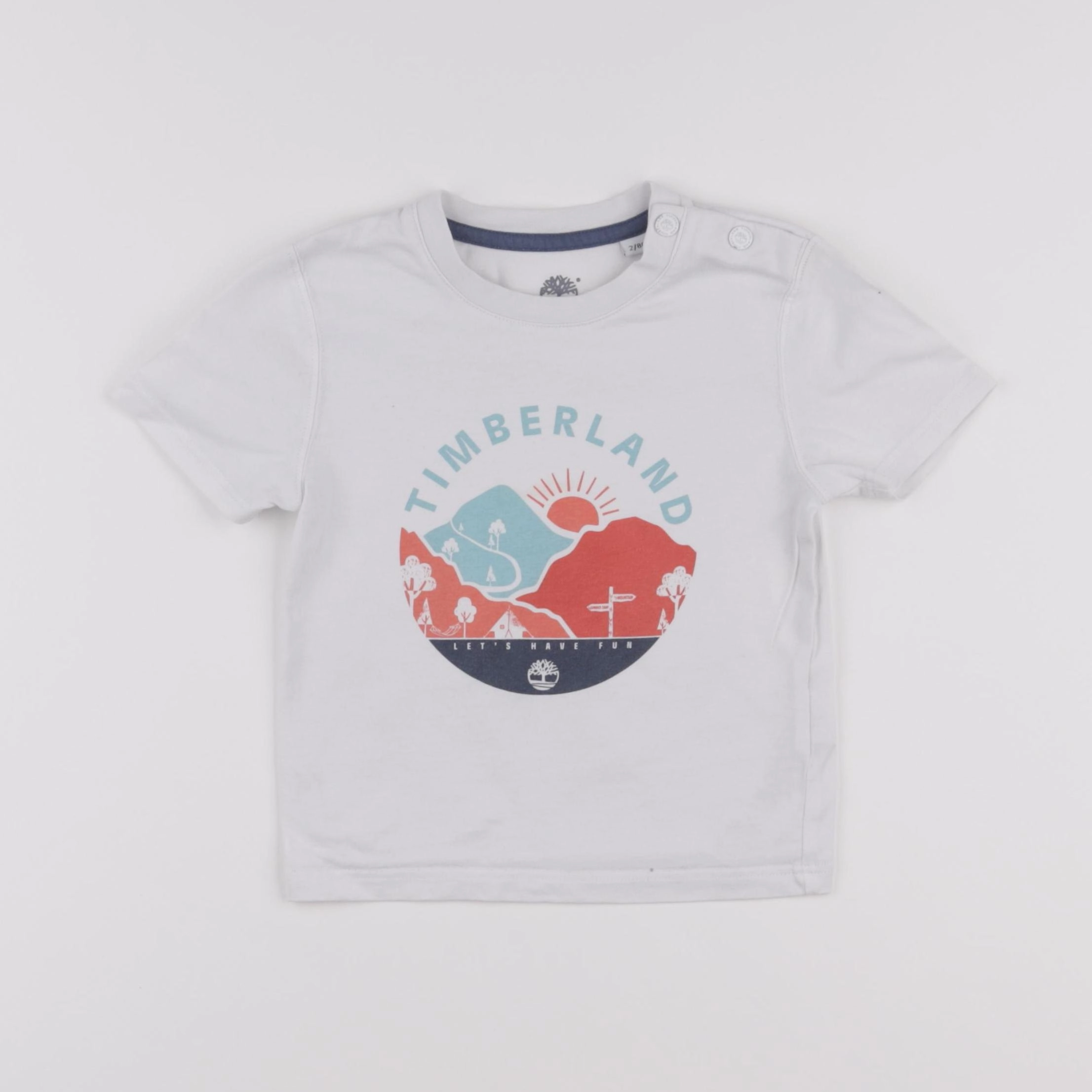 Timberland - tee-shirt blanc - 2 ans