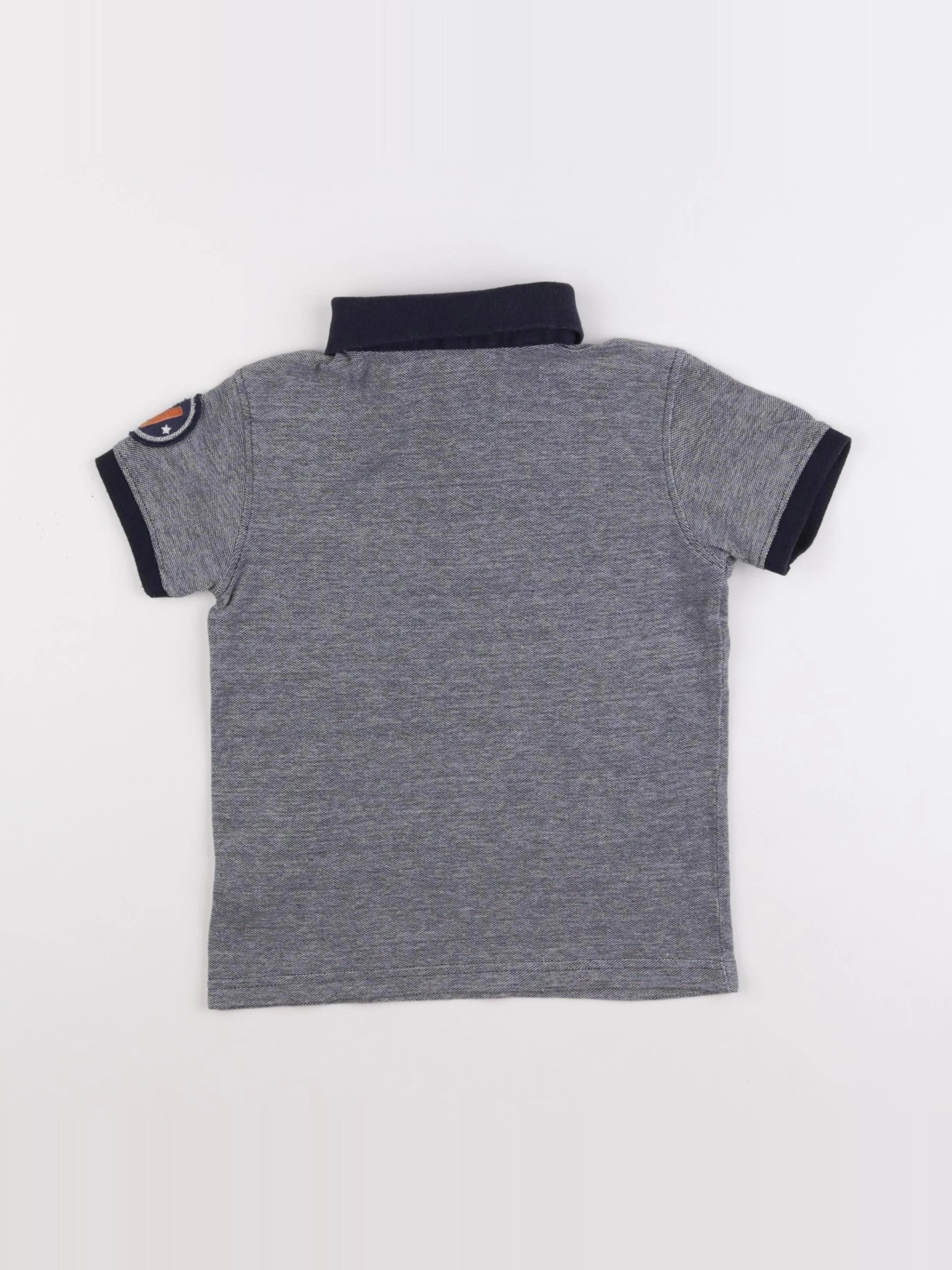 Okaidi - polo bleu - 6 ans