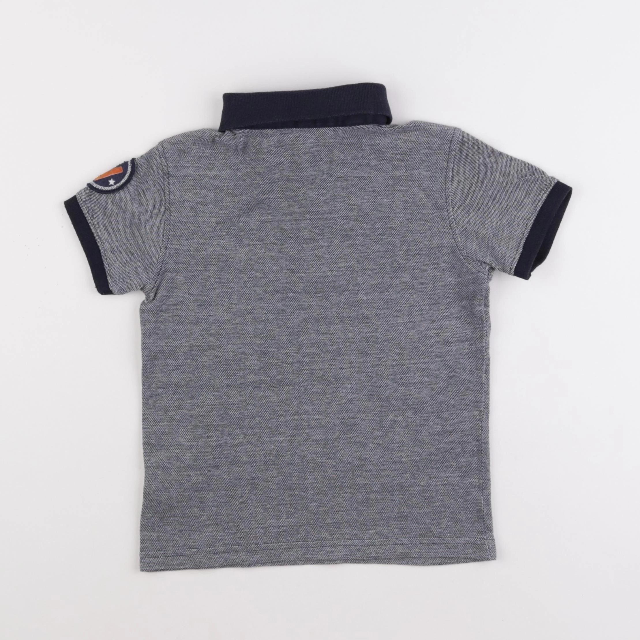 Okaidi - polo bleu - 6 ans