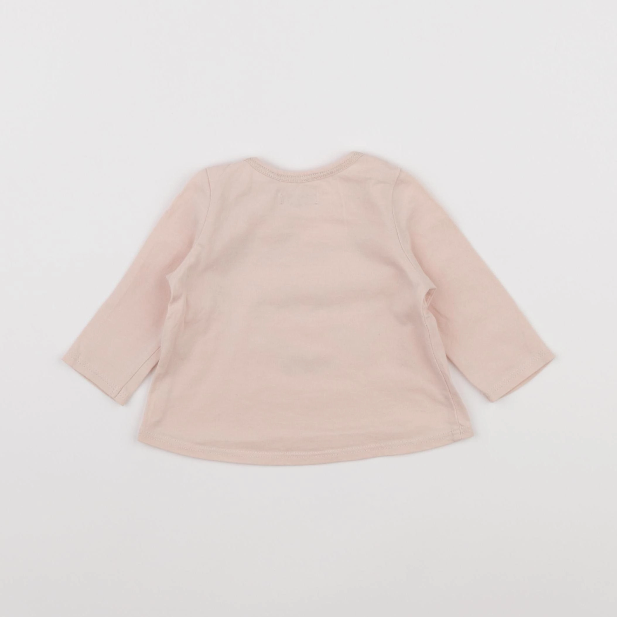 Tape à l'oeil - tee-shirt rose - 3 mois