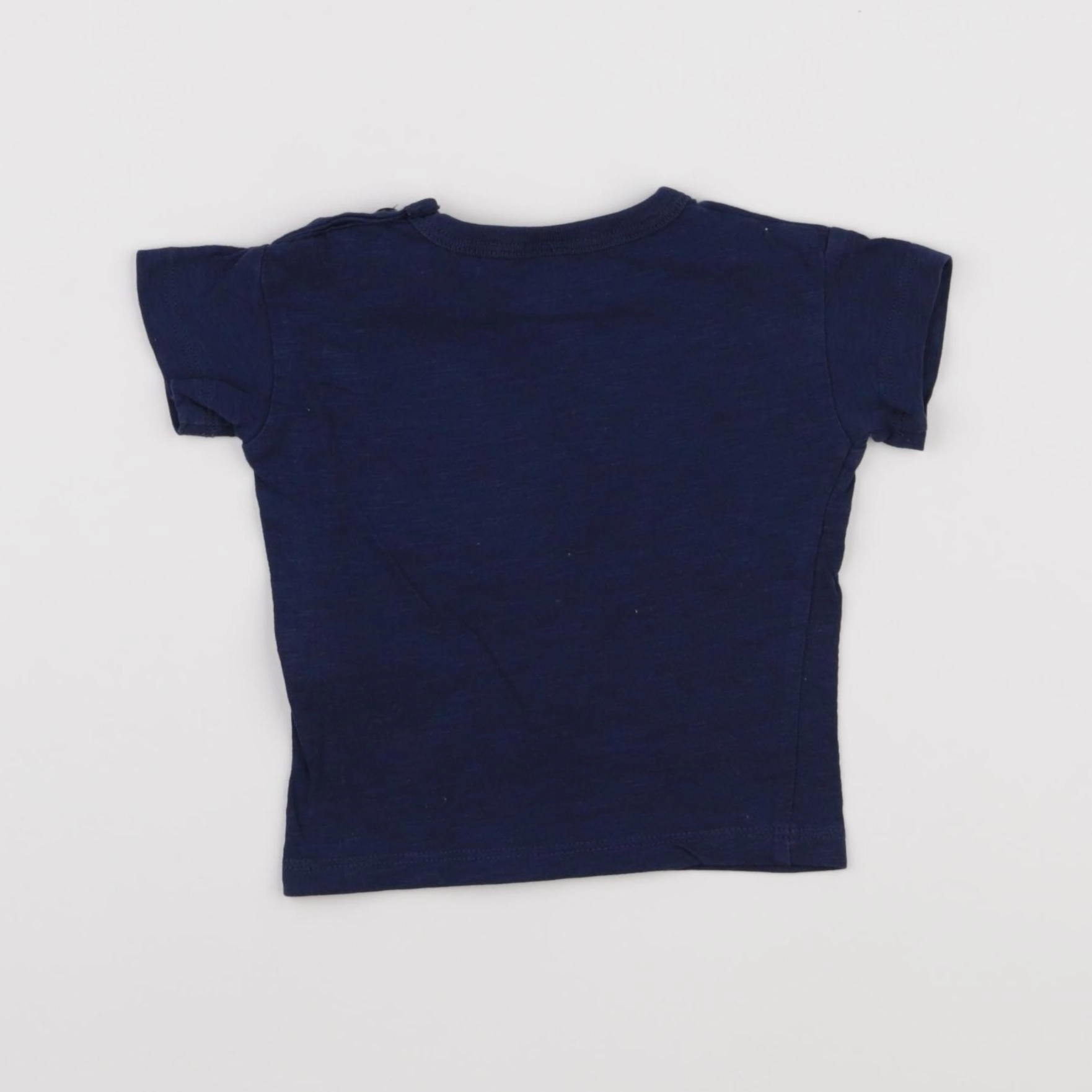 Petit Bateau - tee-shirt bleu - 3 mois