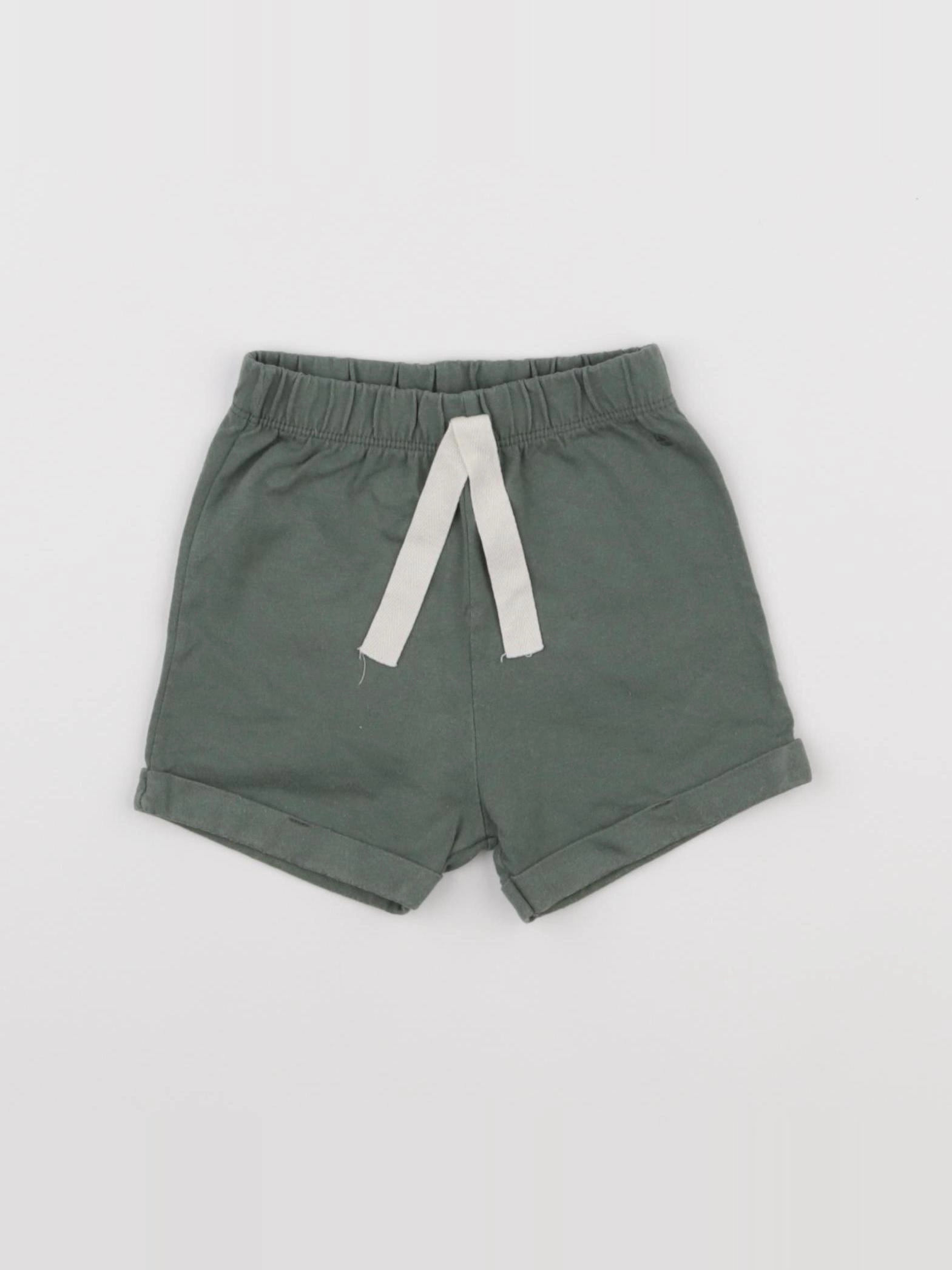 Petit Bateau - short bleu - 3 mois