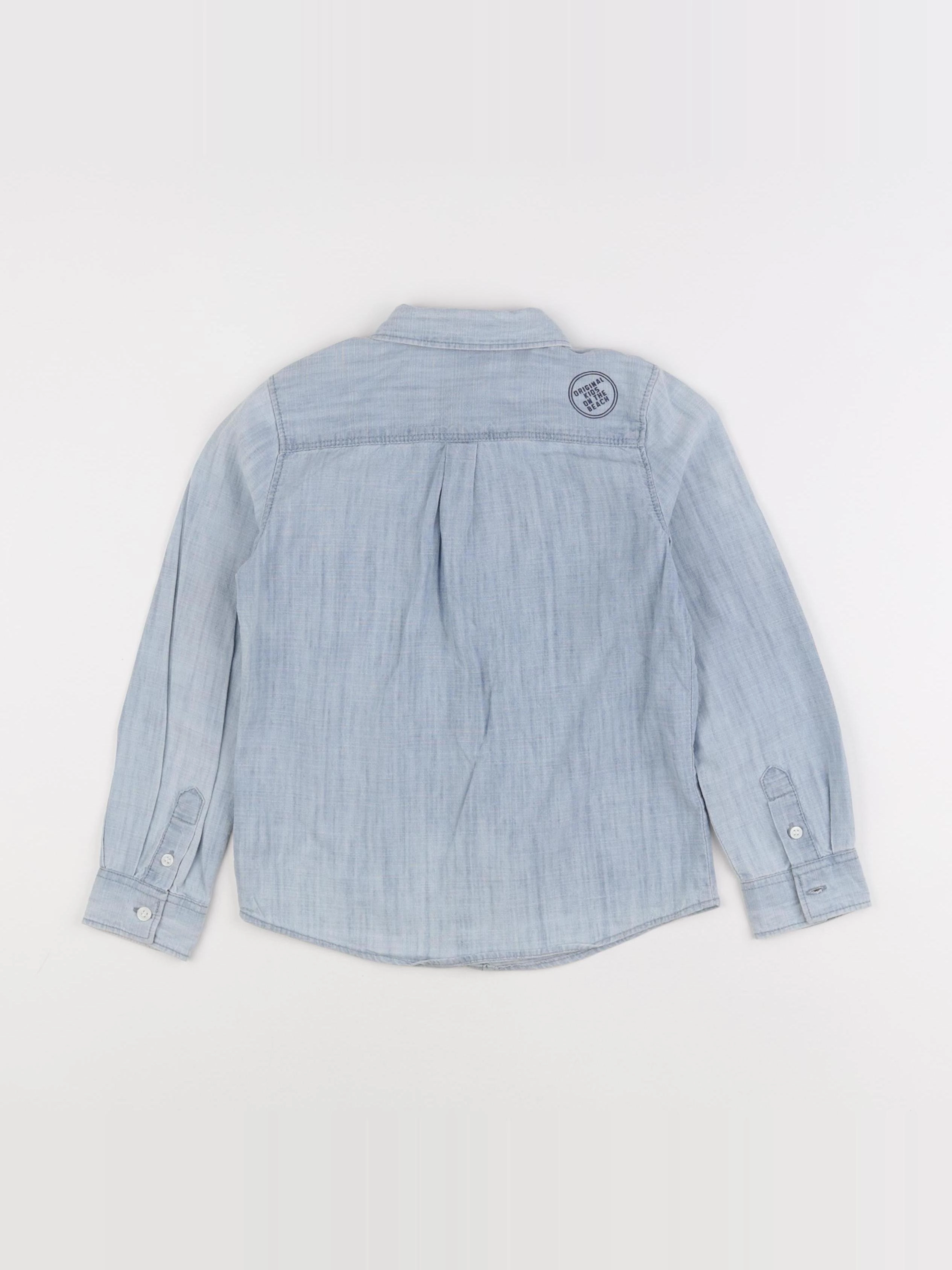 Tape à l'oeil - chemise bleu - 6 ans