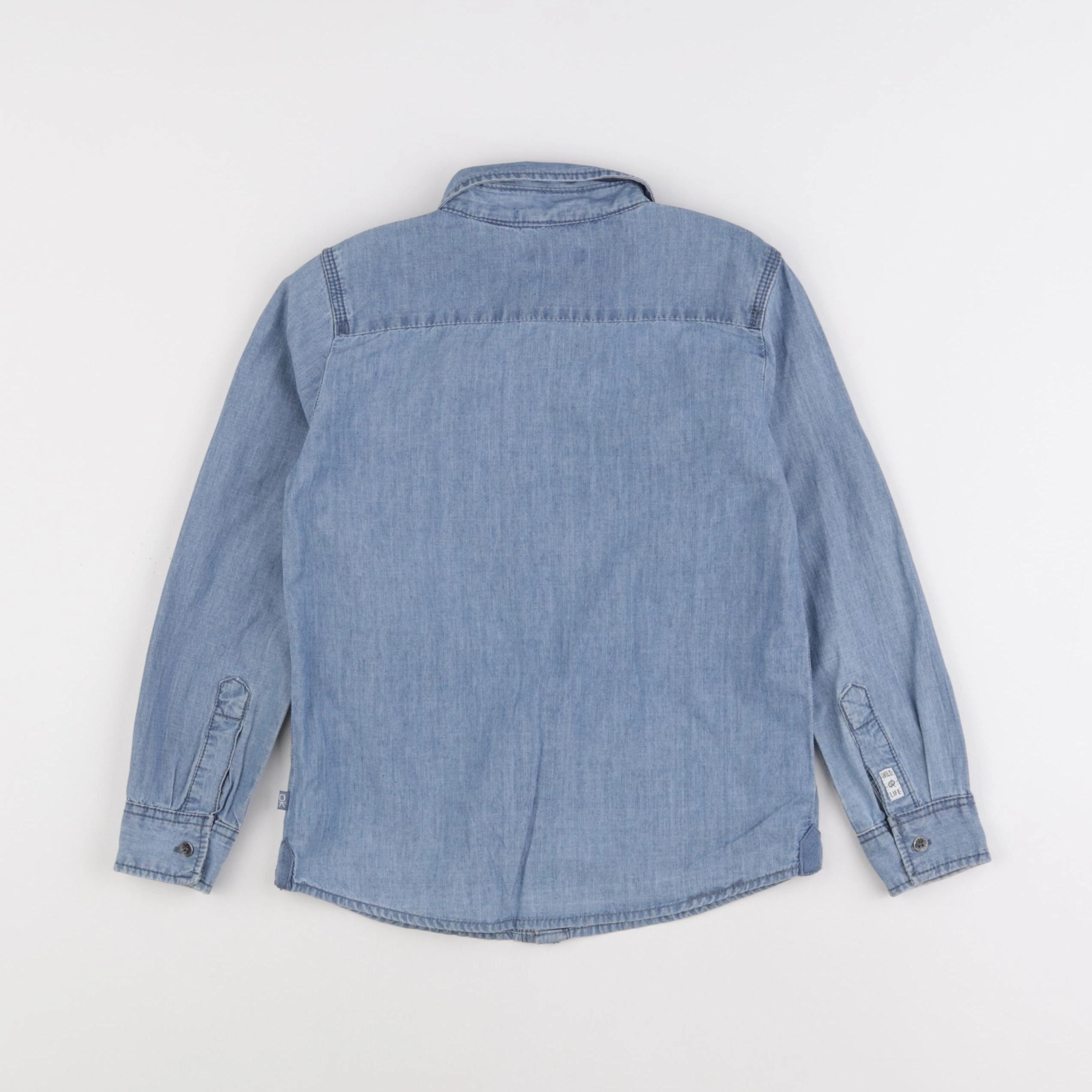 Okaidi - chemise bleu - 6 ans