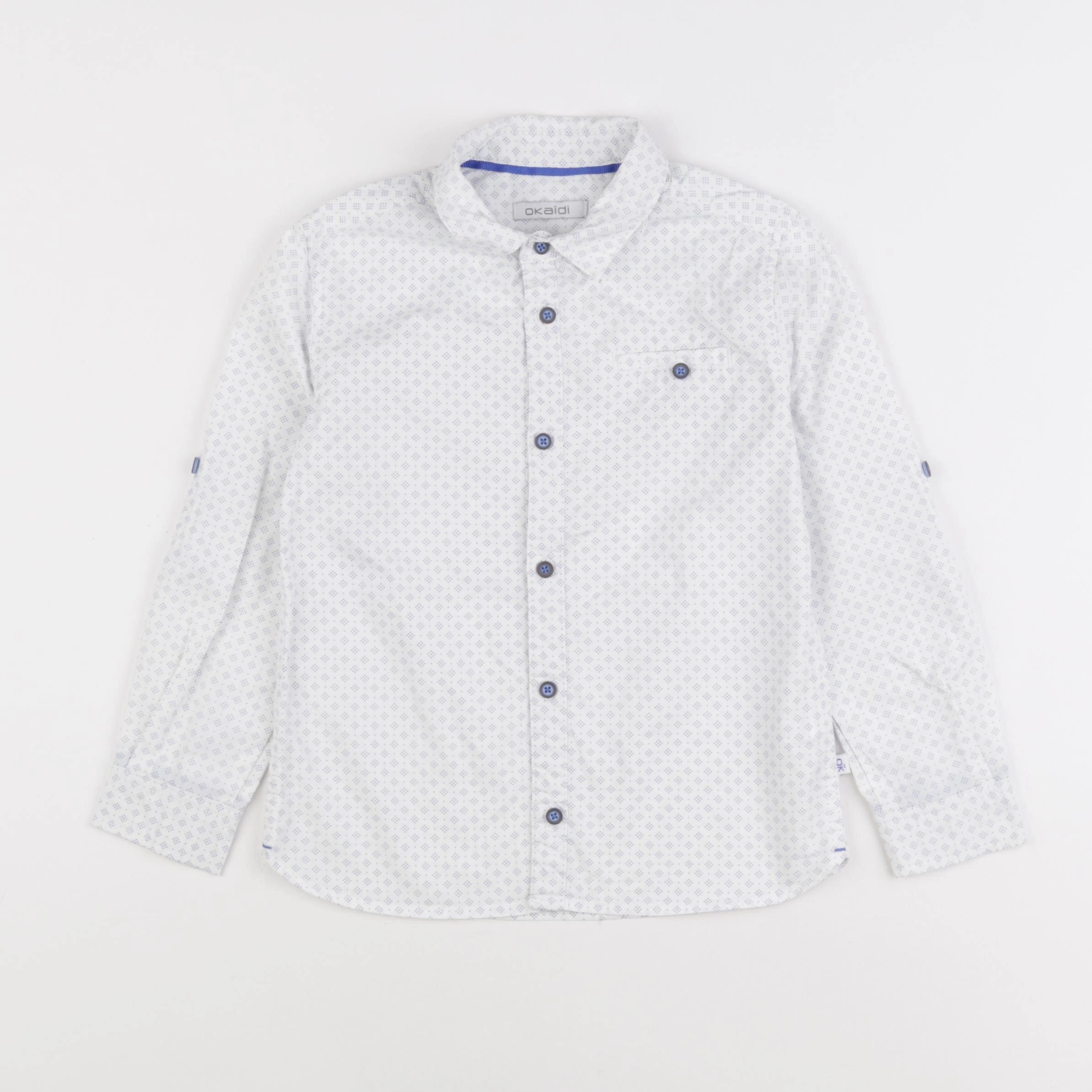 Okaidi - chemise blanc - 6 ans