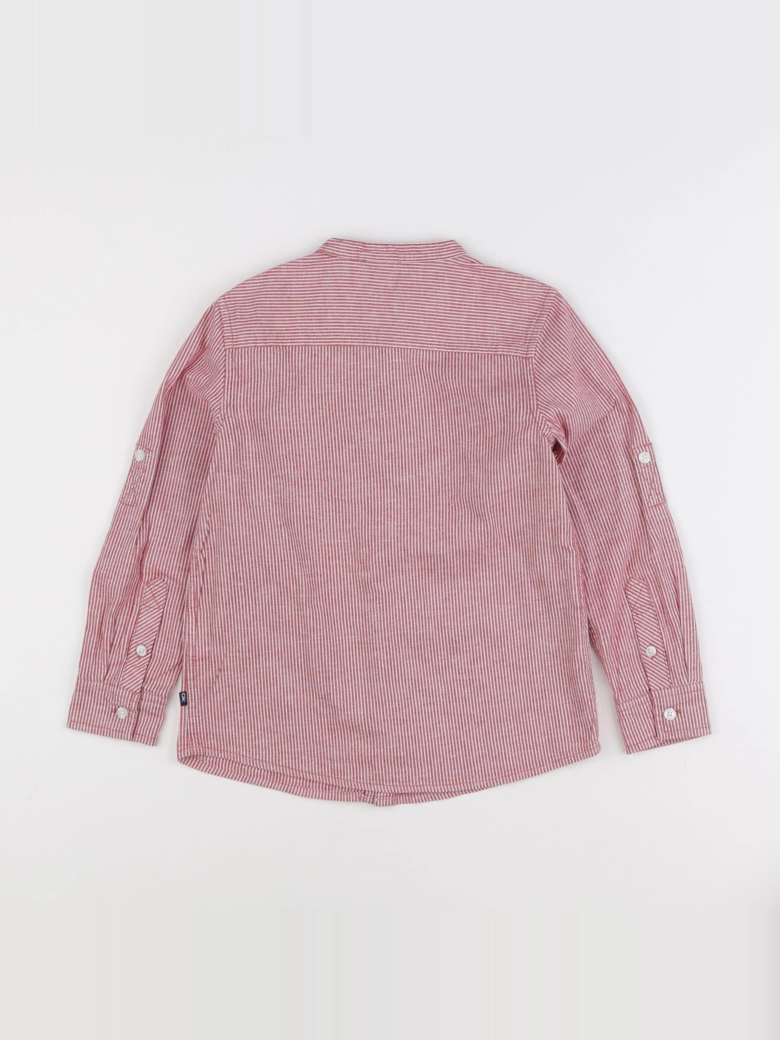 Okaidi - chemise rouge - 6 ans