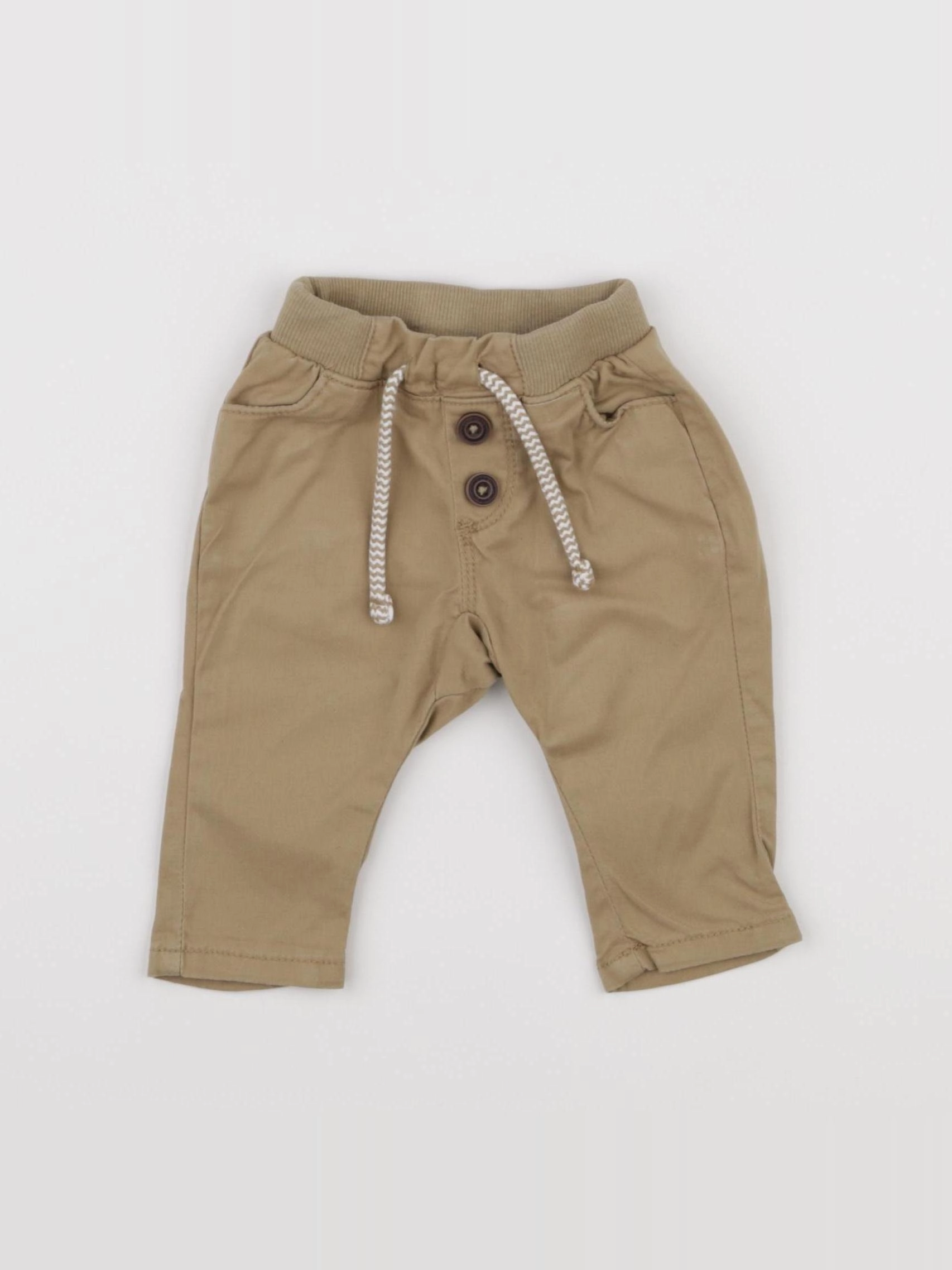 Tape à l'oeil - pantalon beige - 3 mois