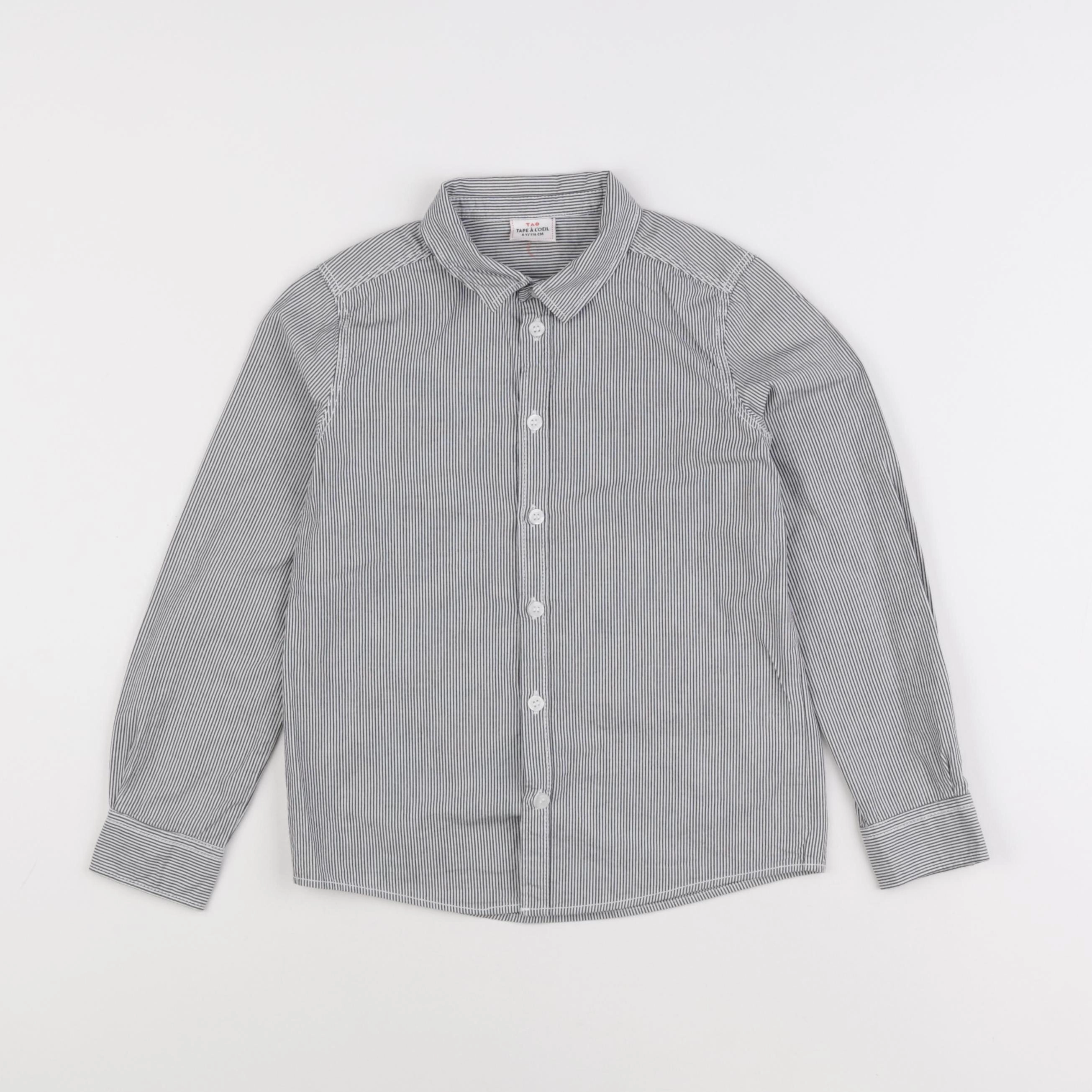 Tape à l'oeil - chemise gris - 6 ans