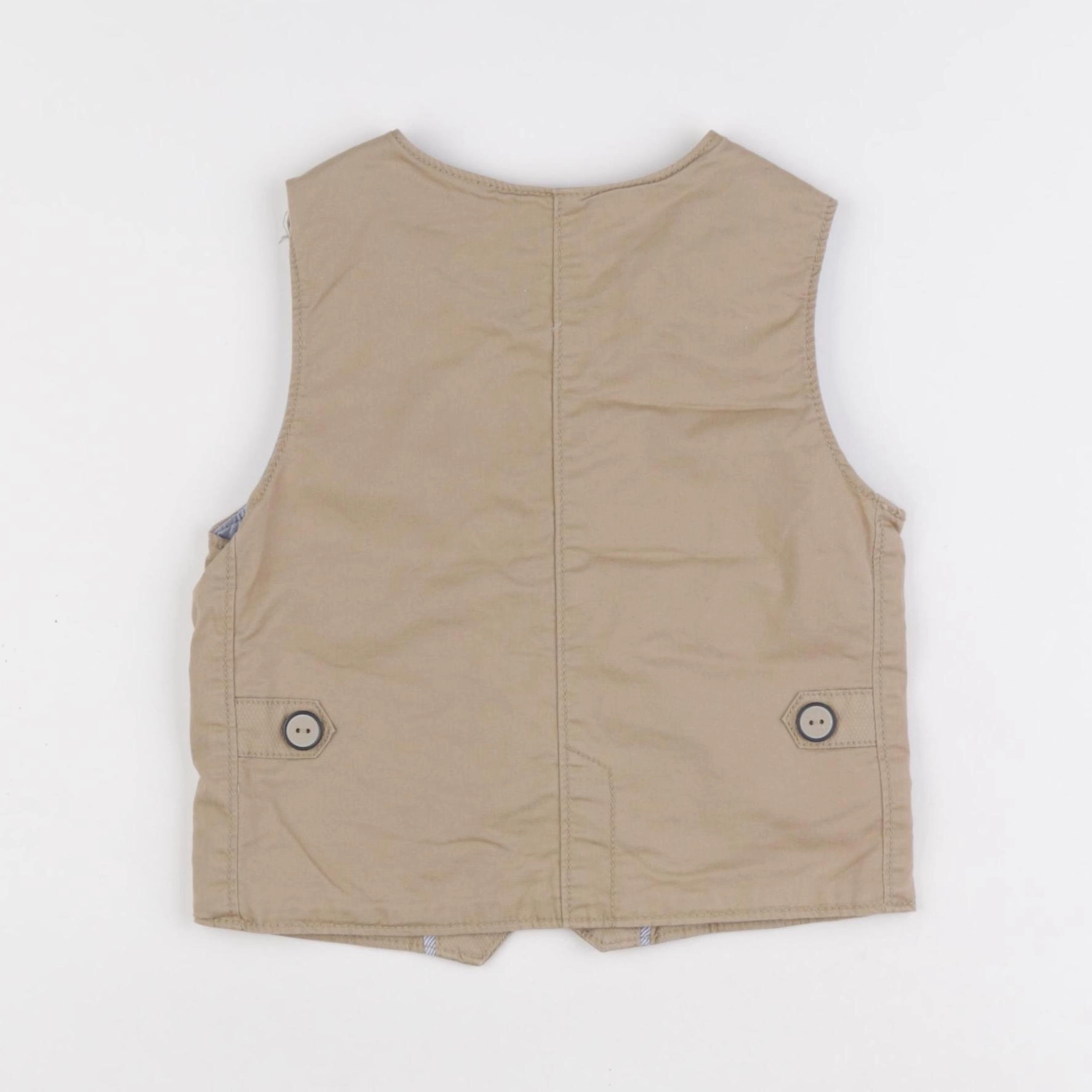 Okaidi - gilet beige - 6 ans