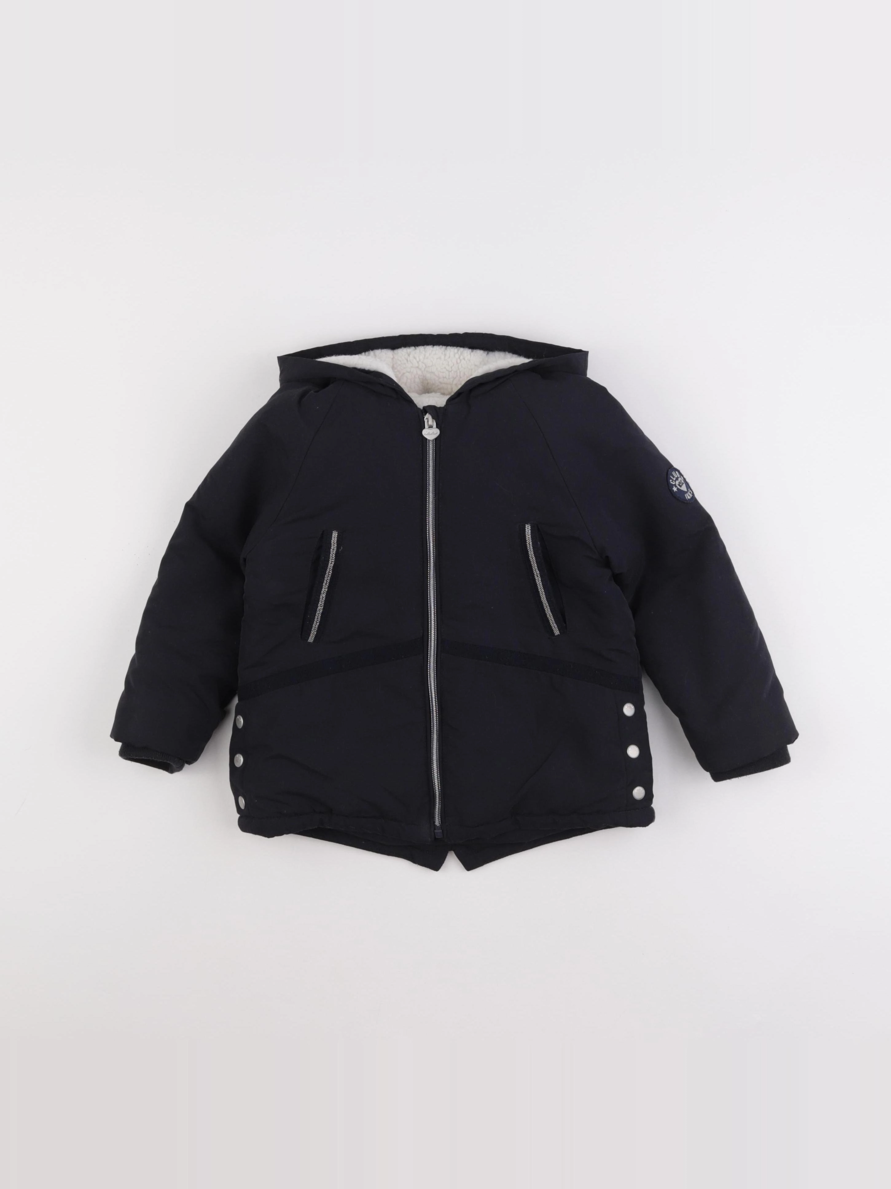 IKKS - manteau noir - 3 ans