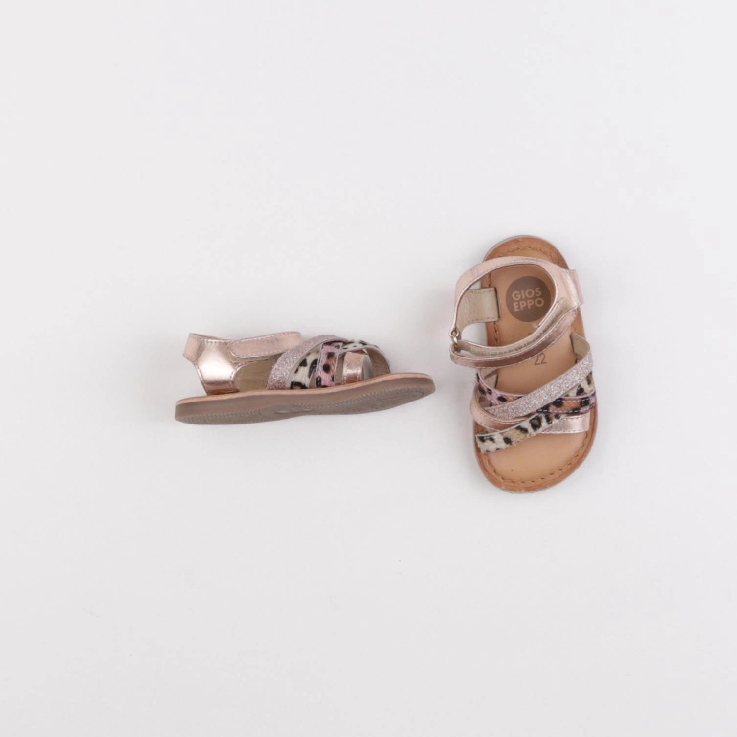 Gioseppo - sandales marron - pointure 22