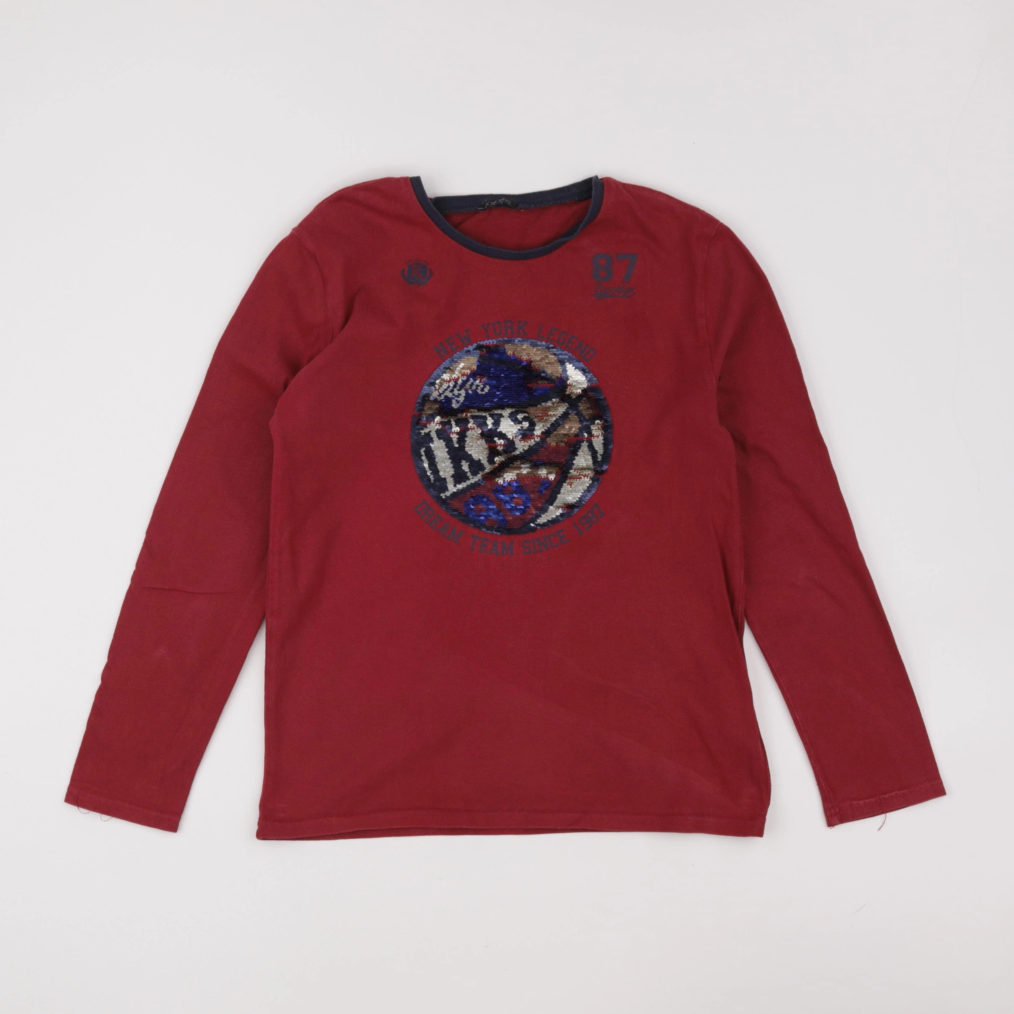IKKS - tee-shirt rouge - 12 ans