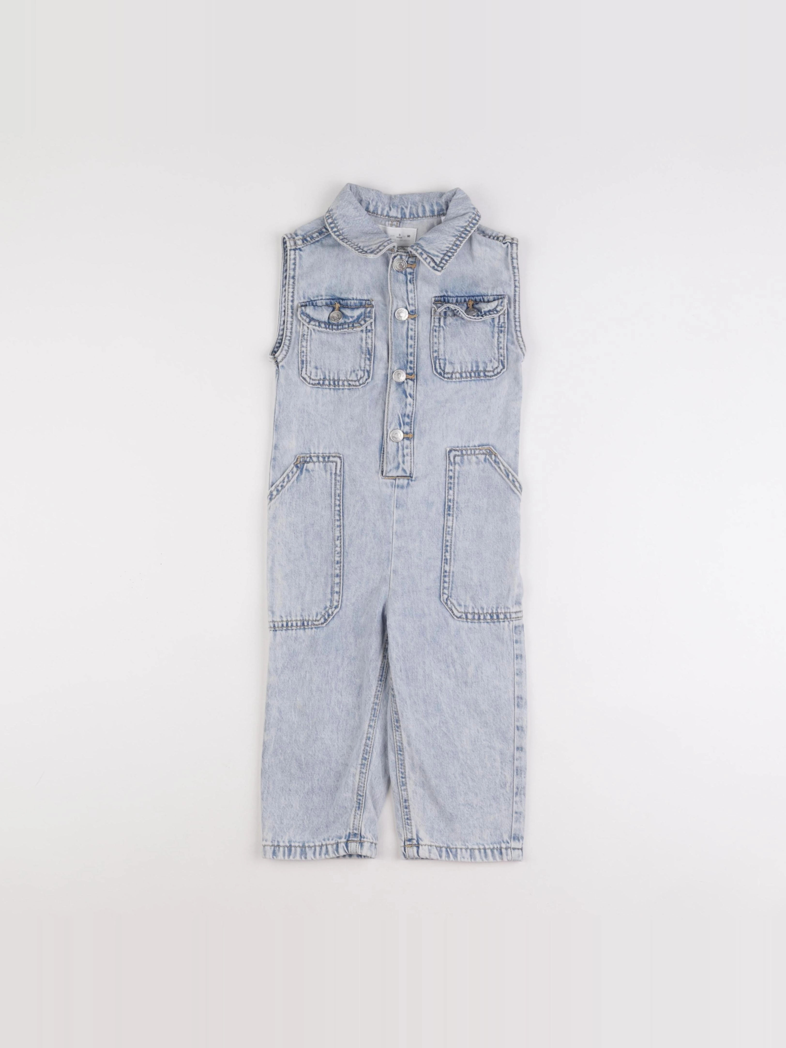 Zara - combinaison bleu - 3 ans