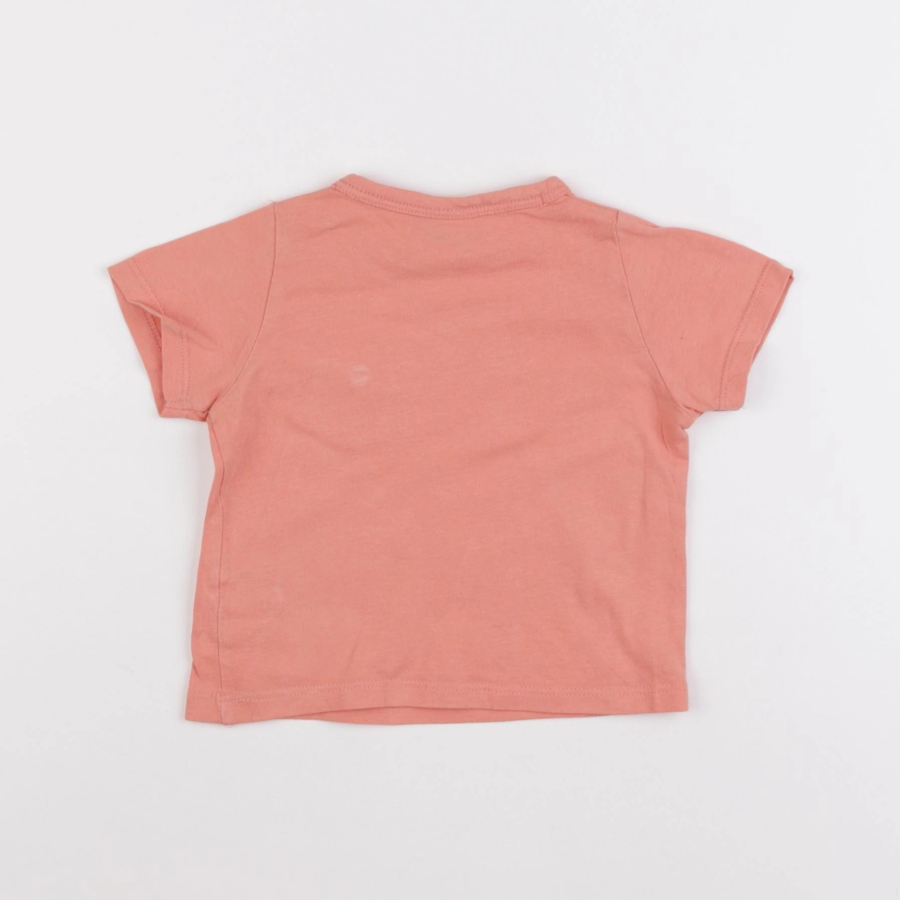 Tape à l'oeil - tee-shirt orange - 6 mois