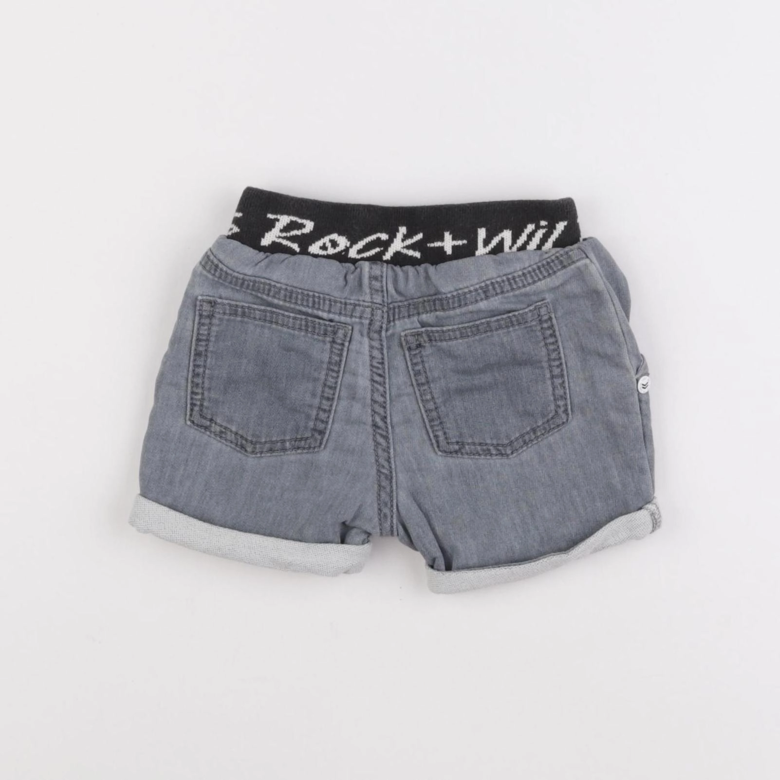 IKKS - short gris - 6 mois