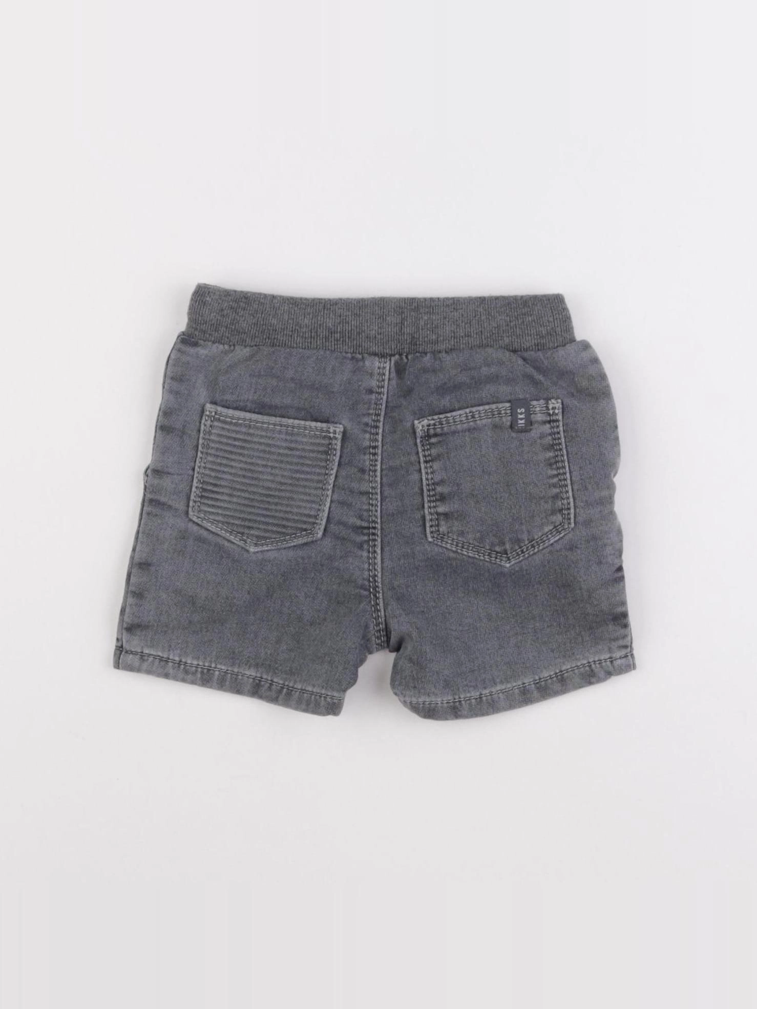 IKKS - short gris - 6 mois