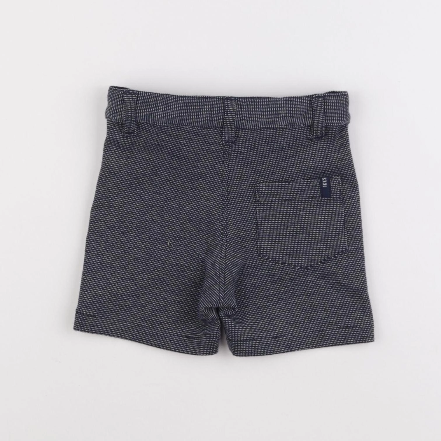 IKKS - short bleu - 6 mois