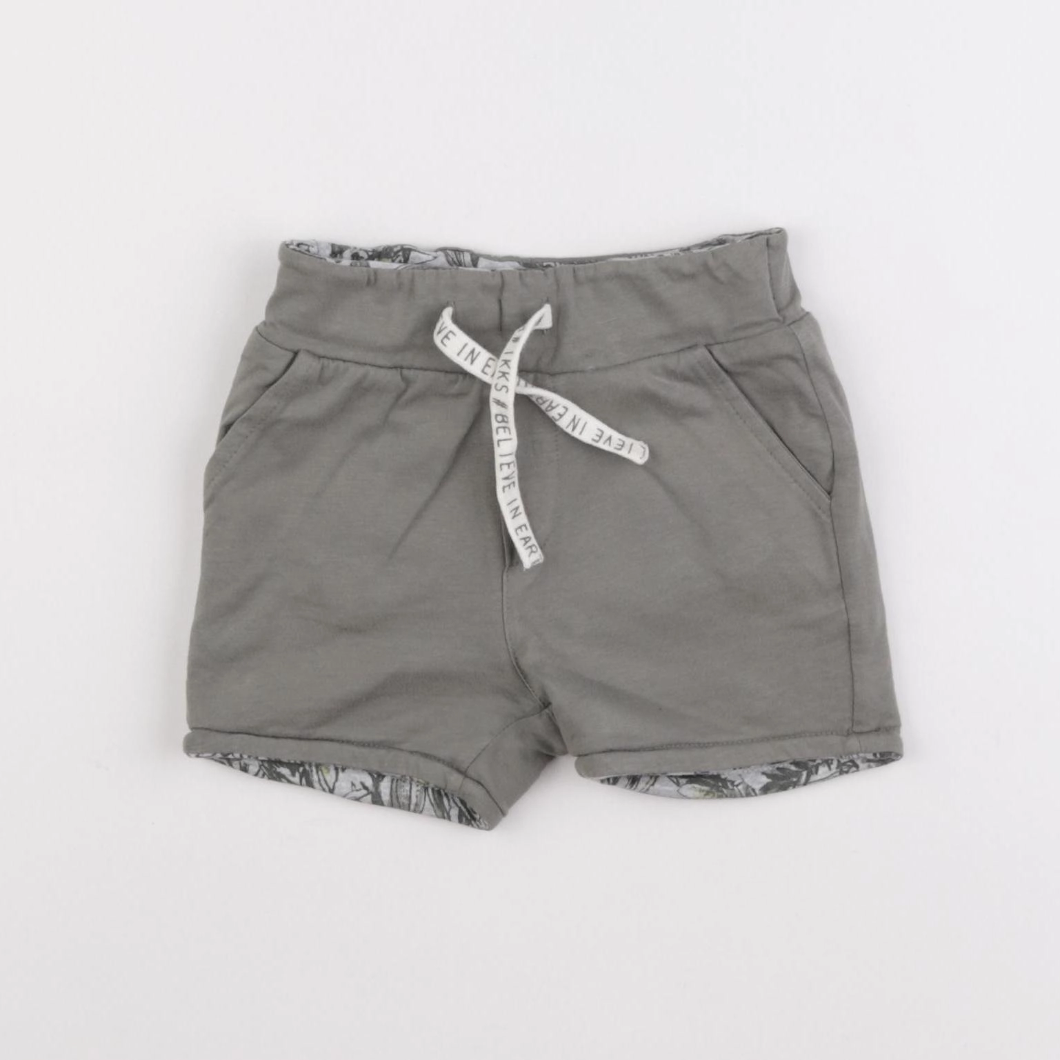 IKKS - short réversible vert - 6 mois