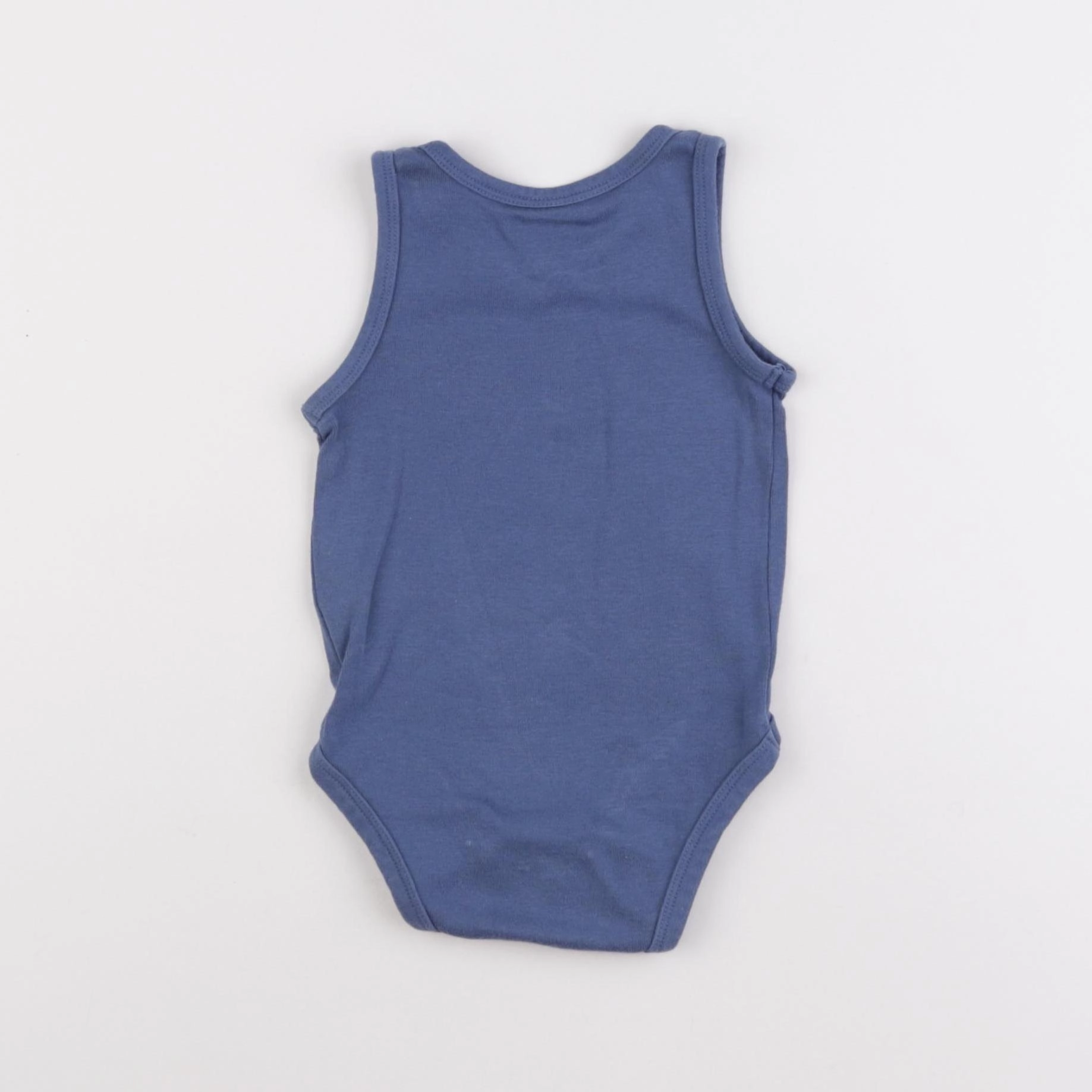H&M - body bleu - 6 mois