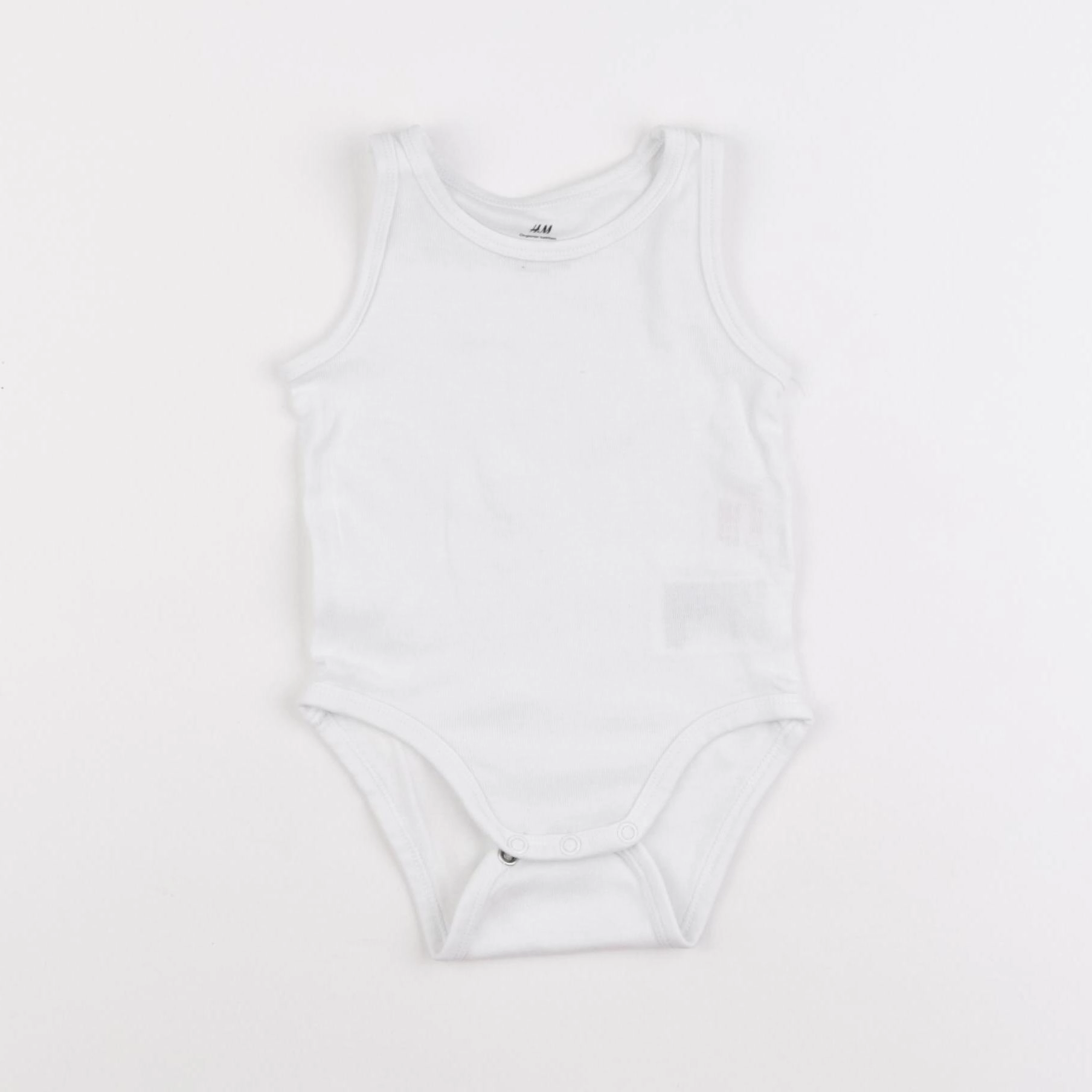 H&M - body blanc - 6 mois