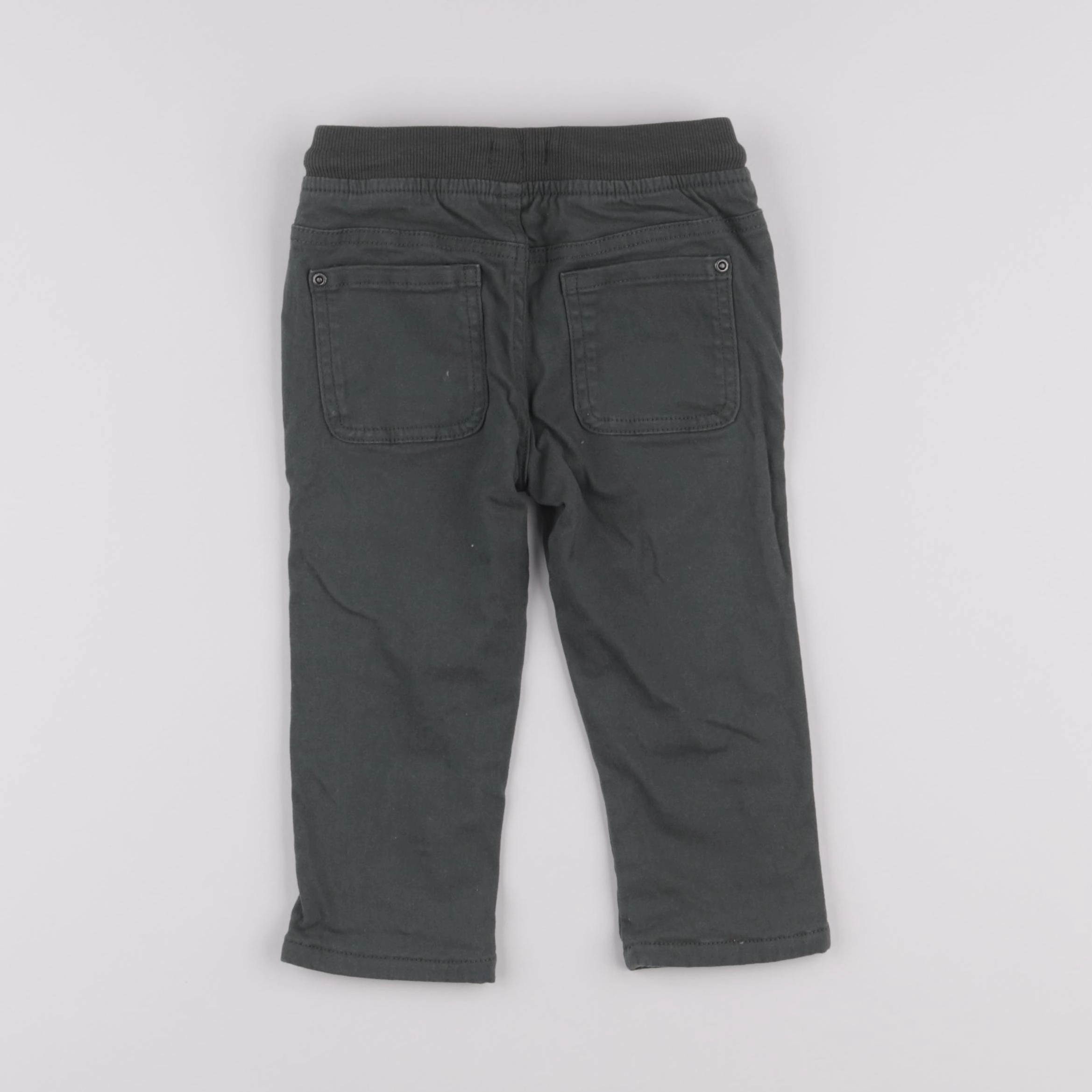 Vertbaudet - pantalon vert - 24 mois
