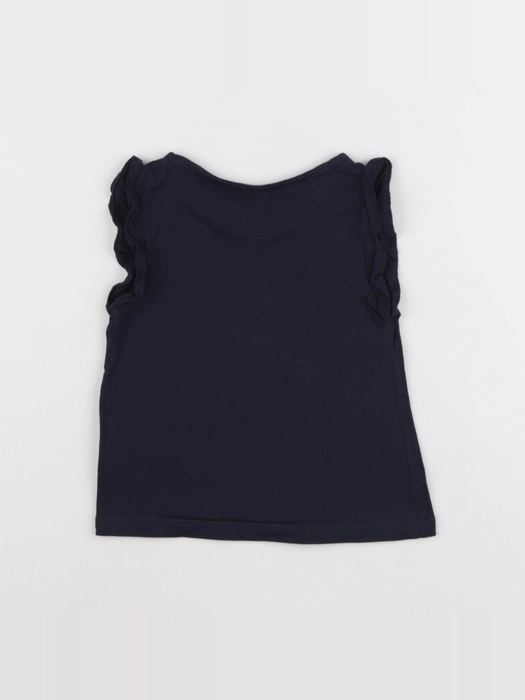 H&M - tee-shirt bleu - 18/24 mois