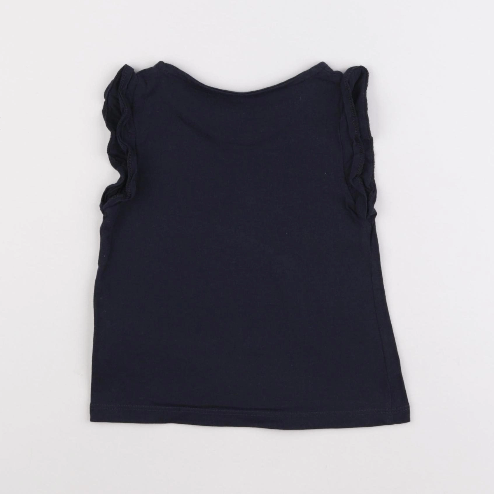 H&M - tee-shirt bleu - 18/24 mois