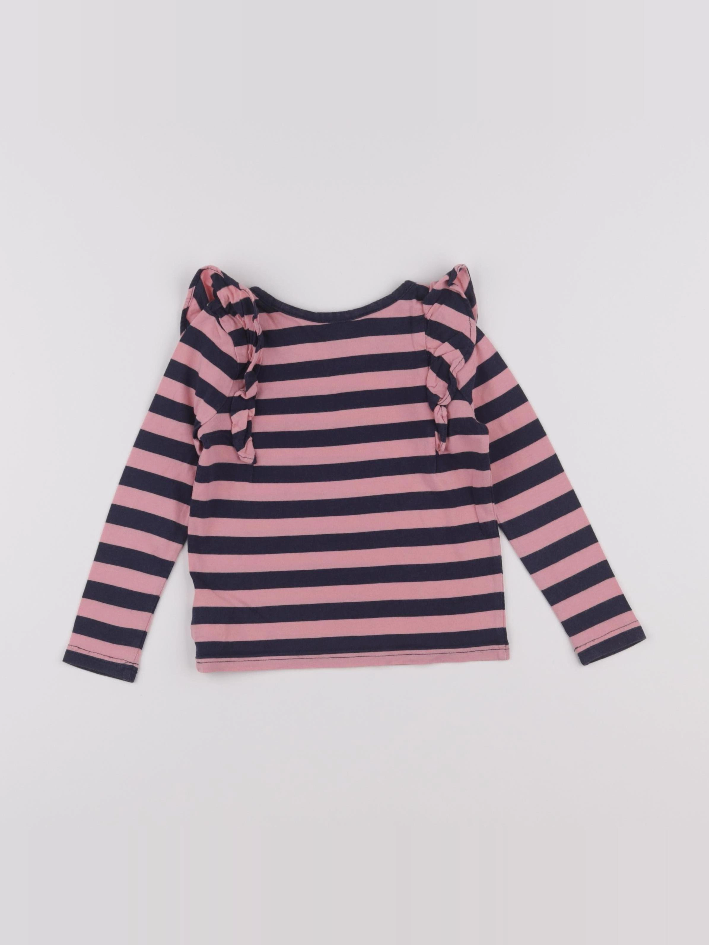 Ralph Lauren - tee-shirt rose, bleu - 2 ans