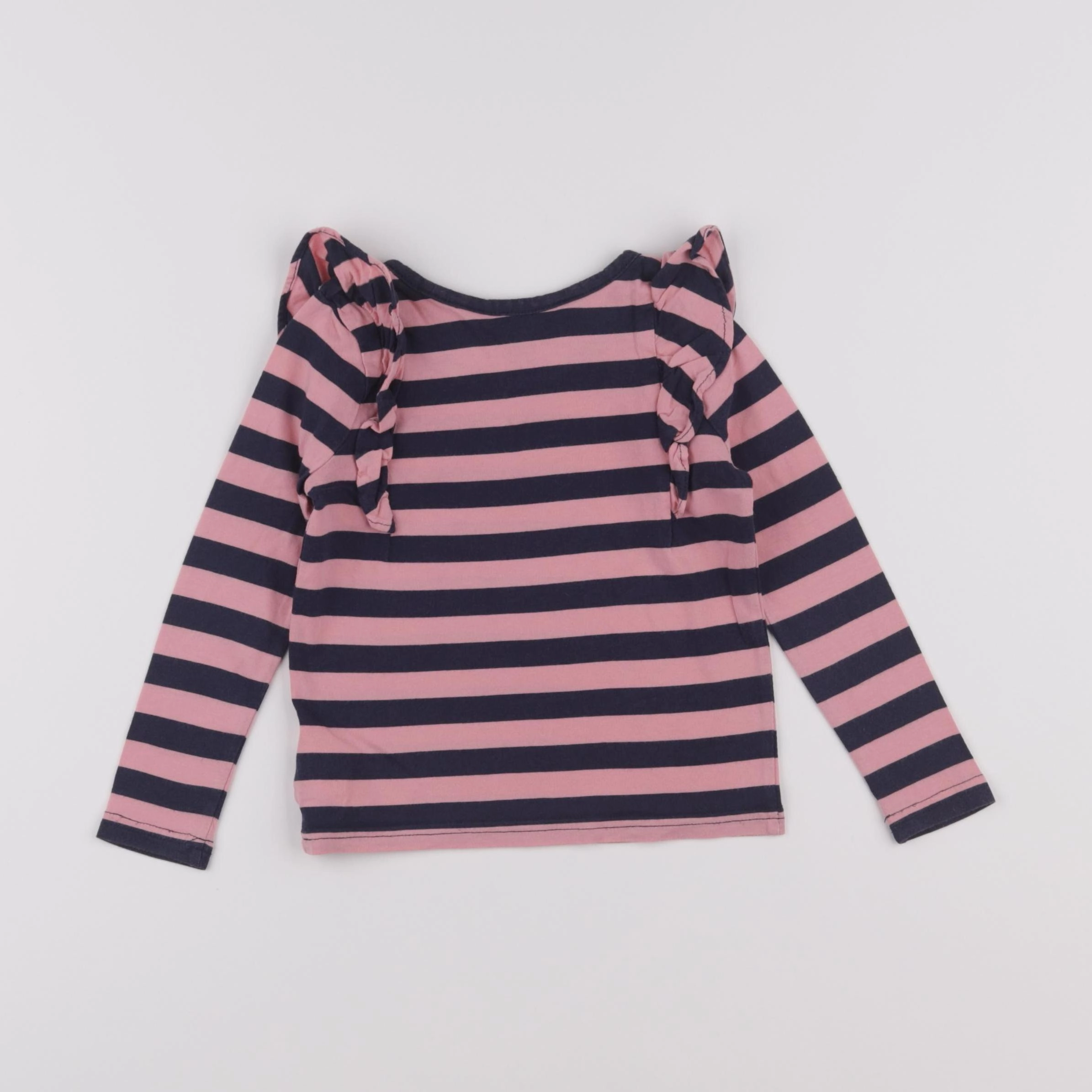 Ralph Lauren - tee-shirt rose, bleu - 2 ans