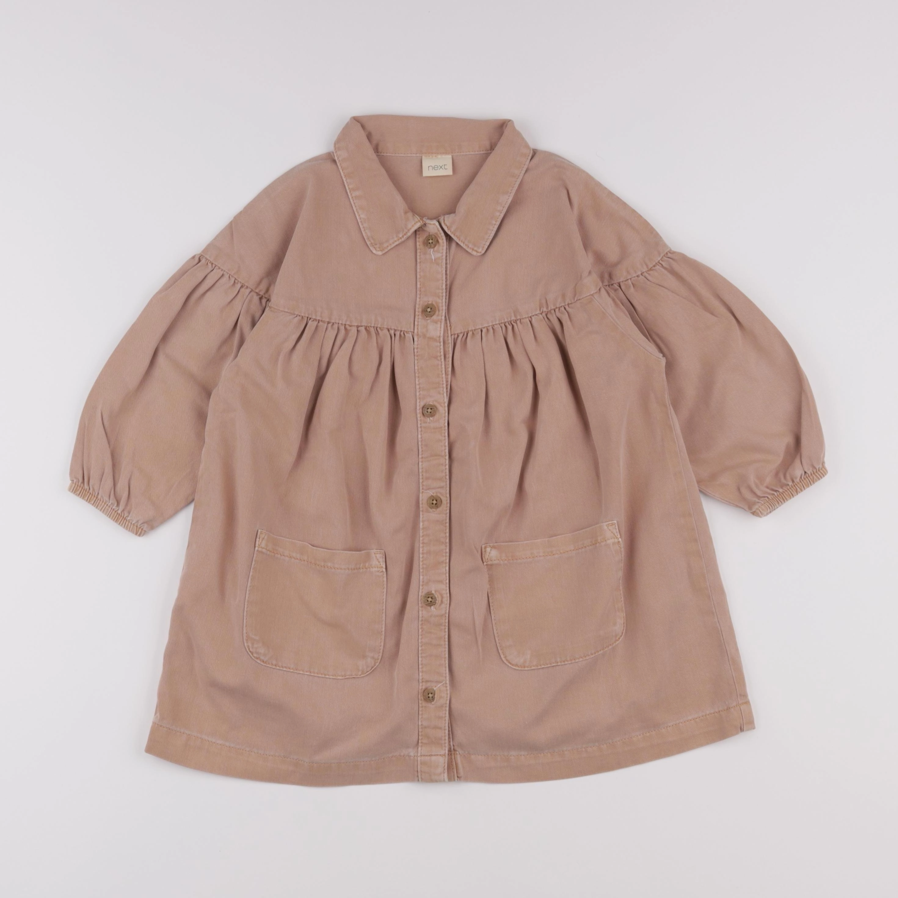 Next - robe rose - 2/3 ans