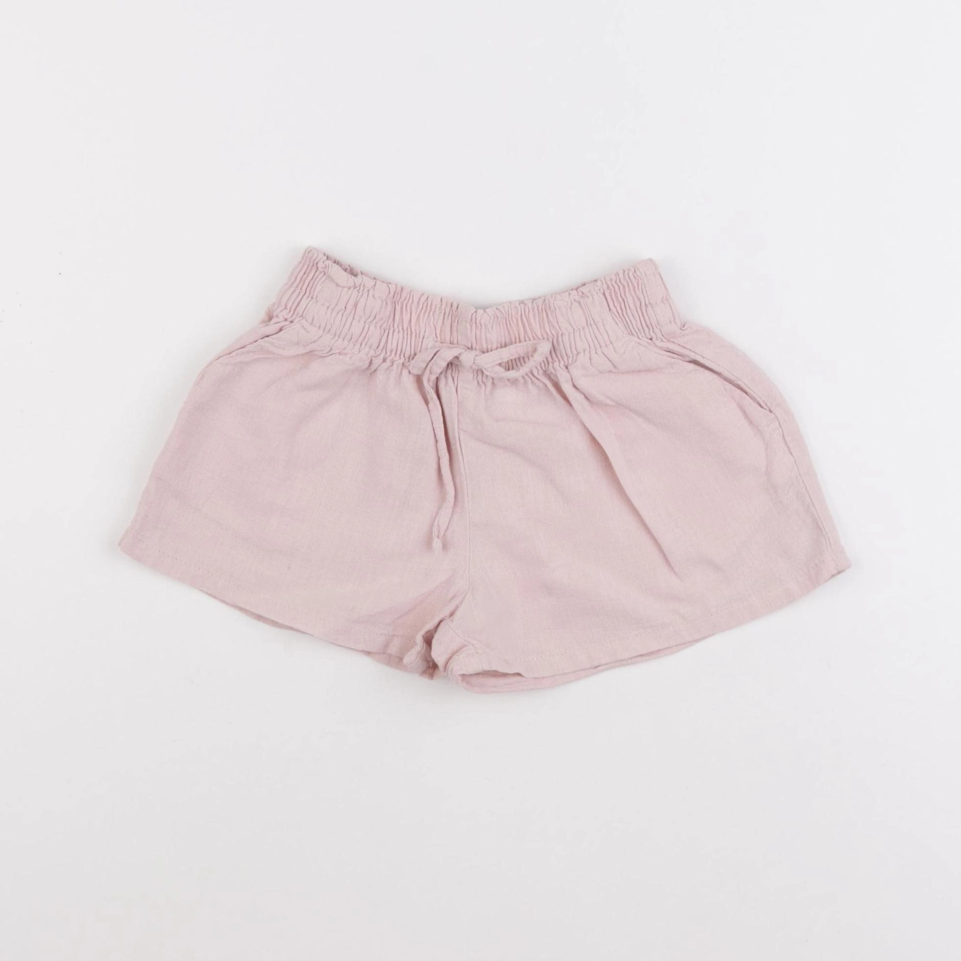 H&M - short rose - 18/24 mois