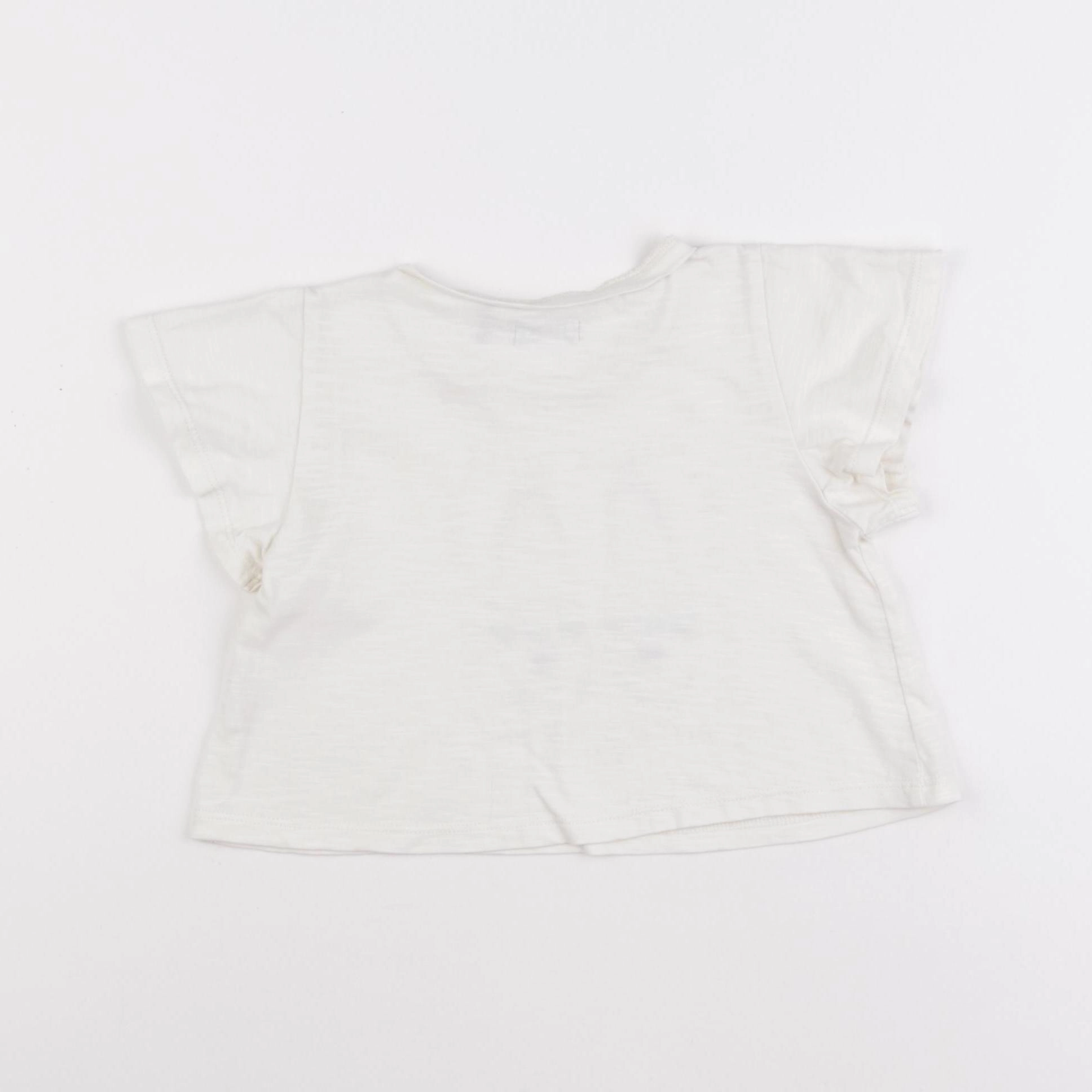 IKKS - tee-shirt beige - 2 ans