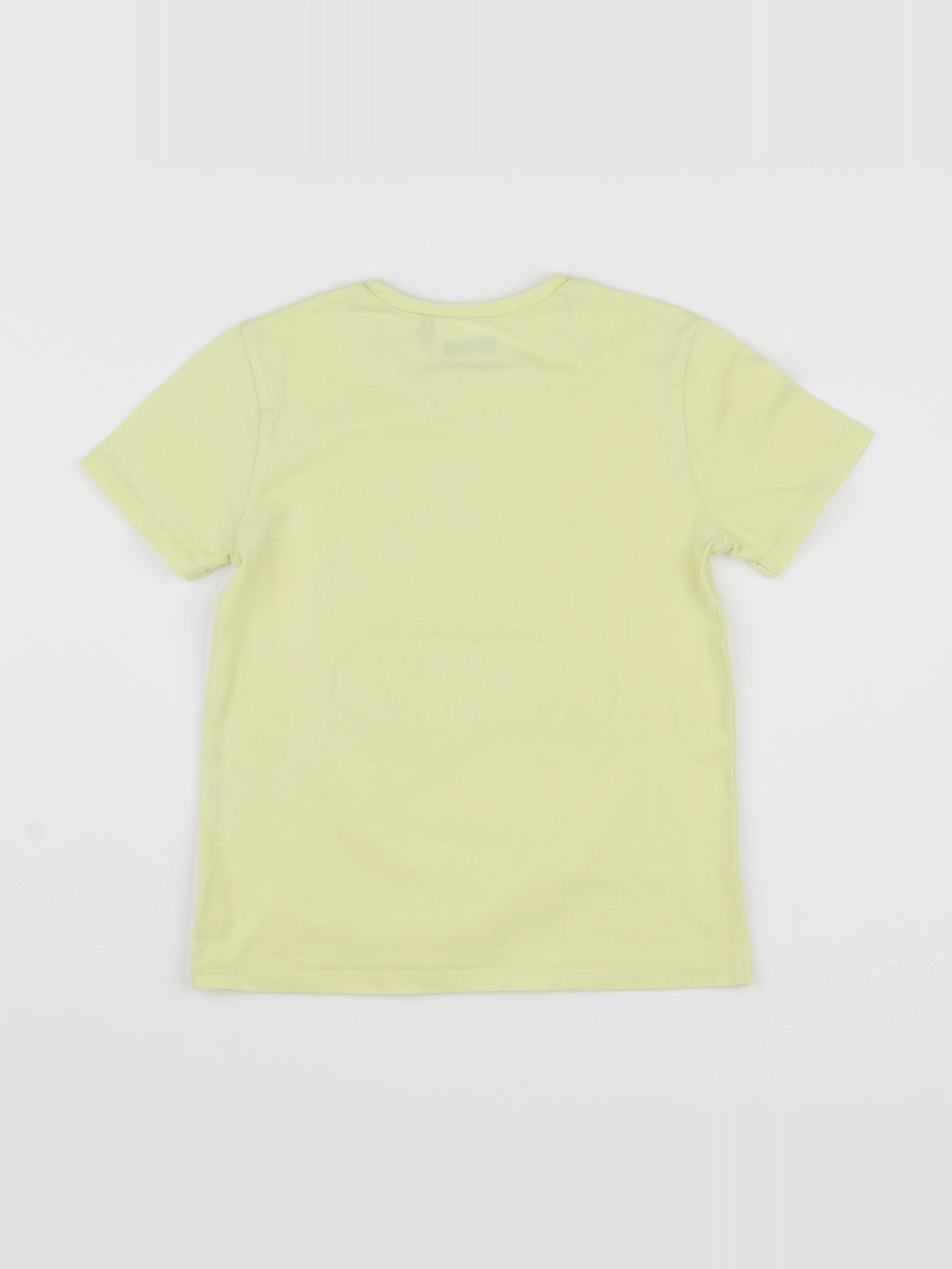 IKKS - tee-shirt jaune - 6 ans