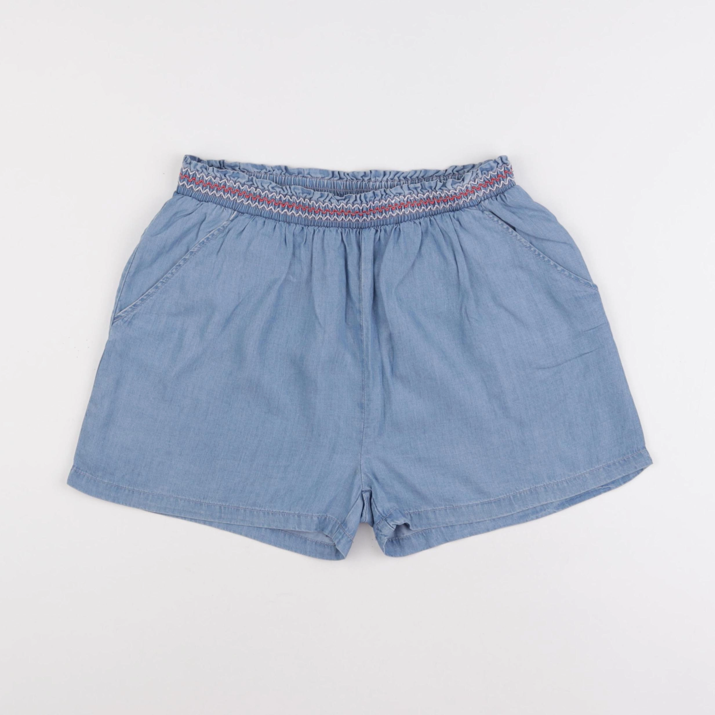 Okaidi - short bleu - 14 ans