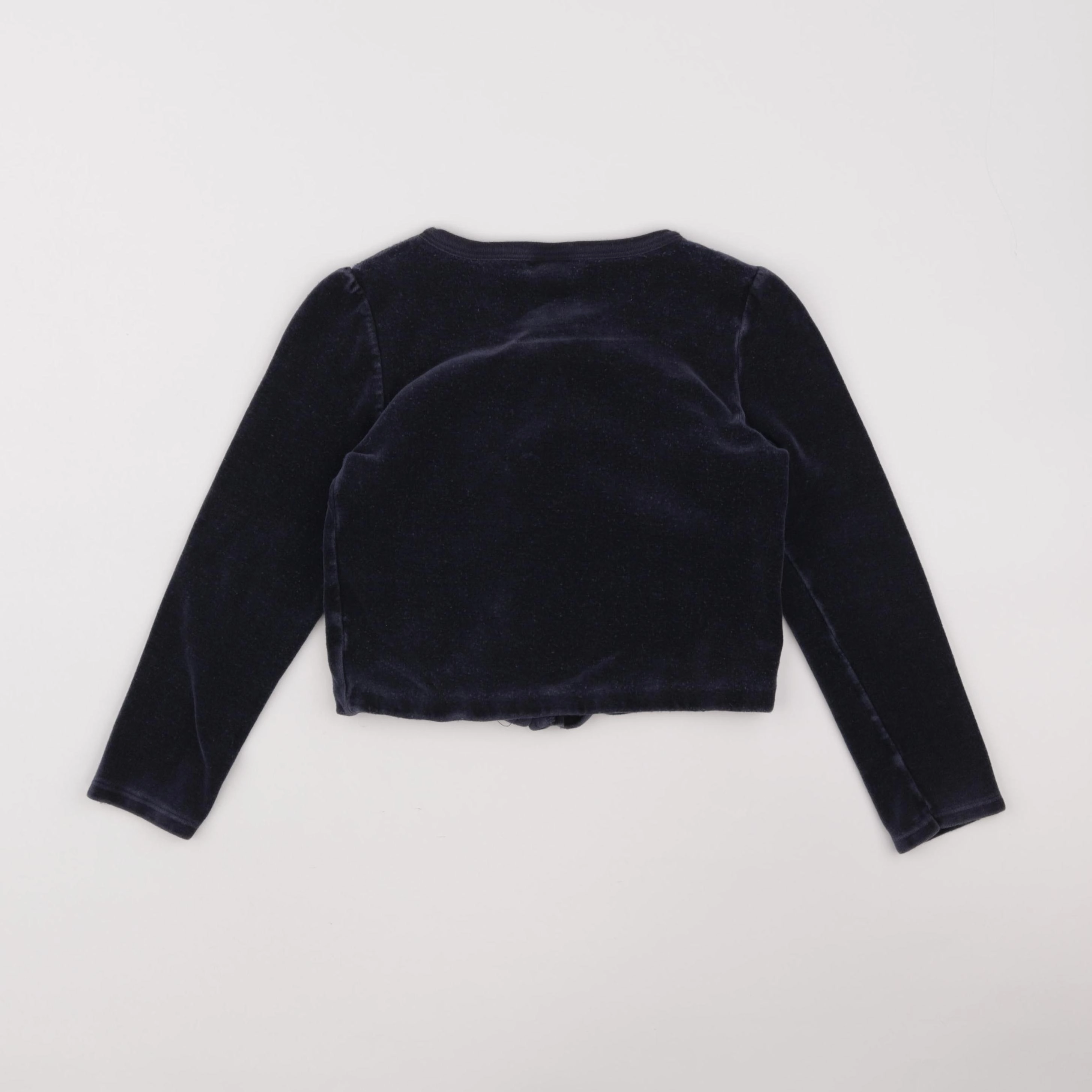 Petit Bateau - sweat bleu - 6 ans