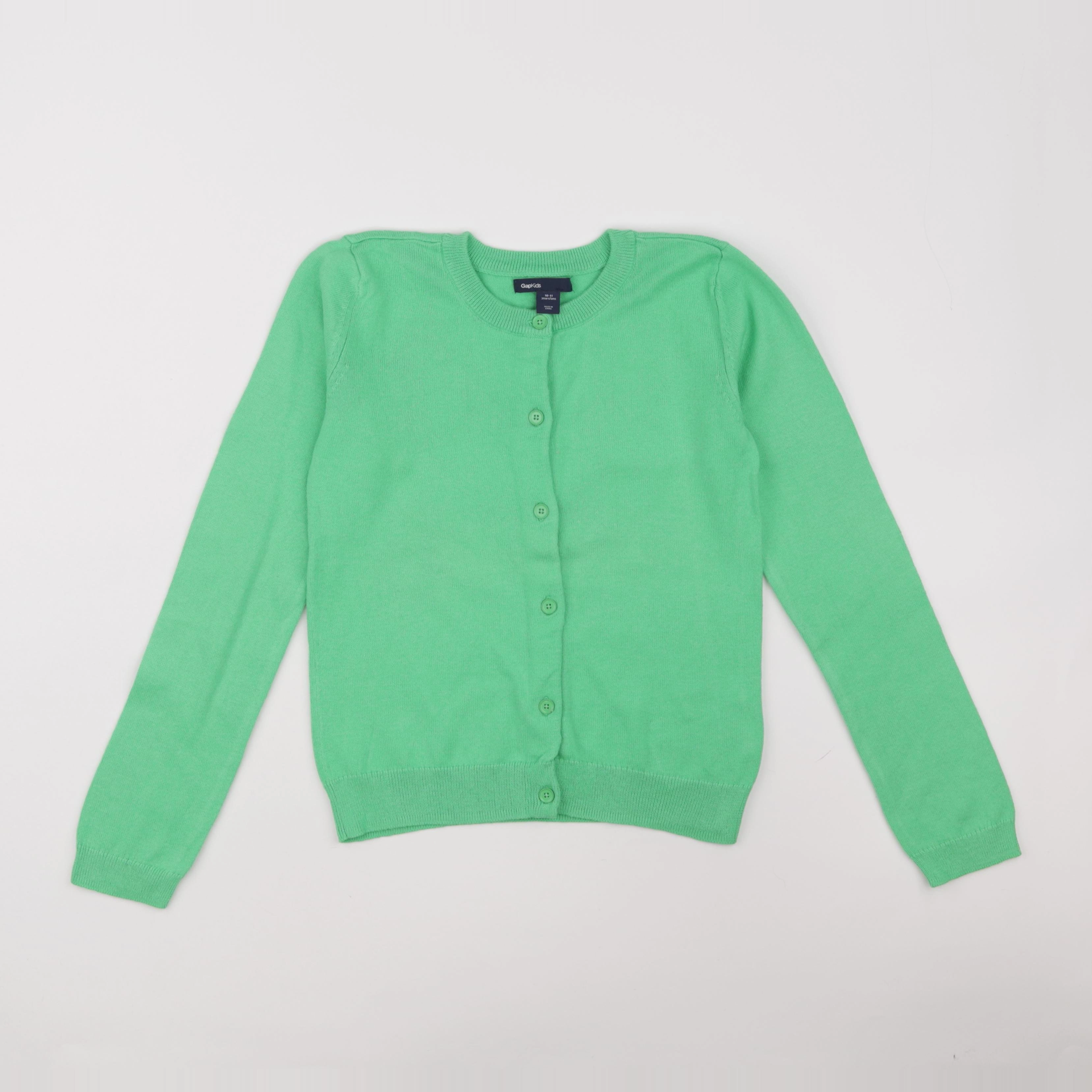 GAP - gilet vert - 10/11 ans