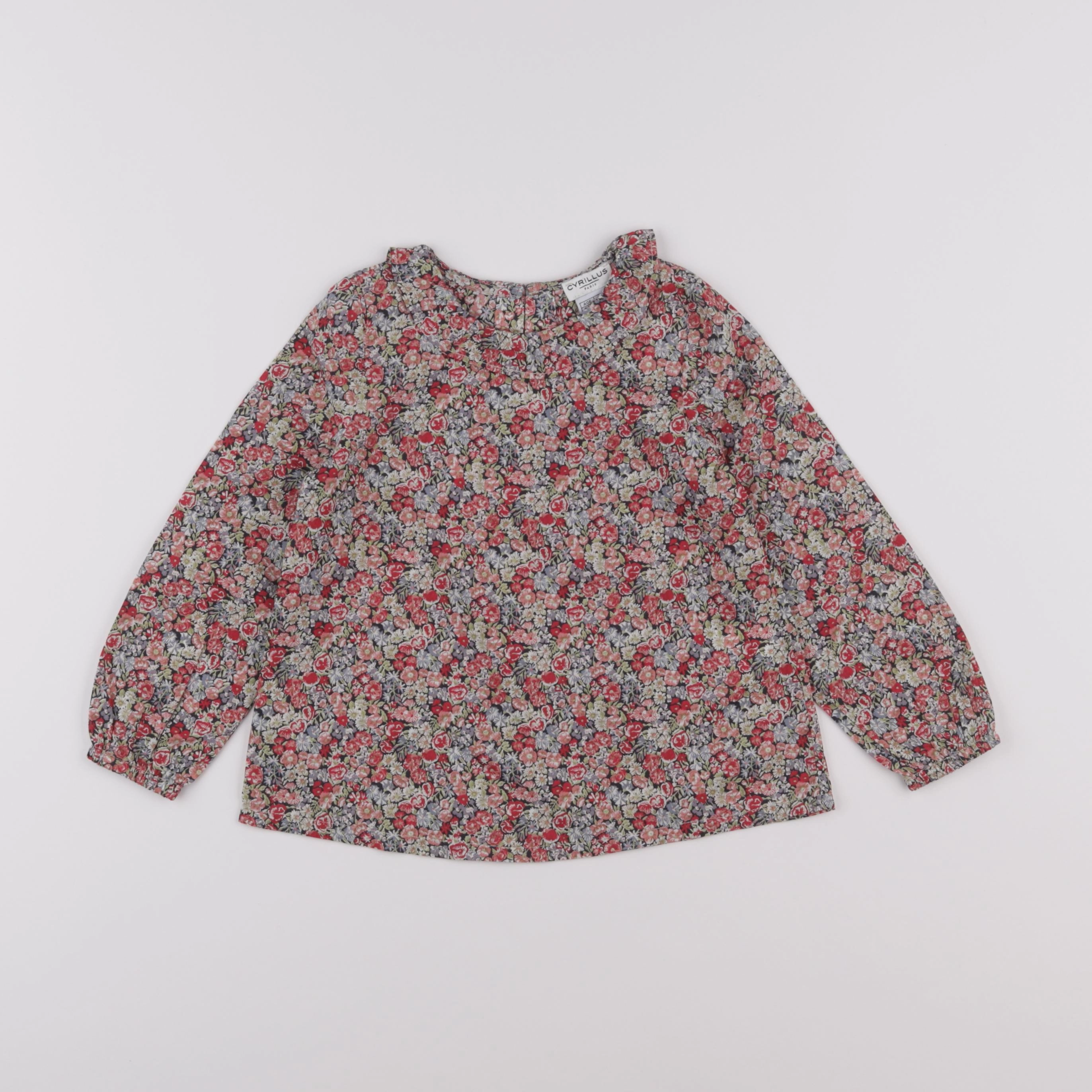 Cyrillus - blouse multicolore - 3 ans