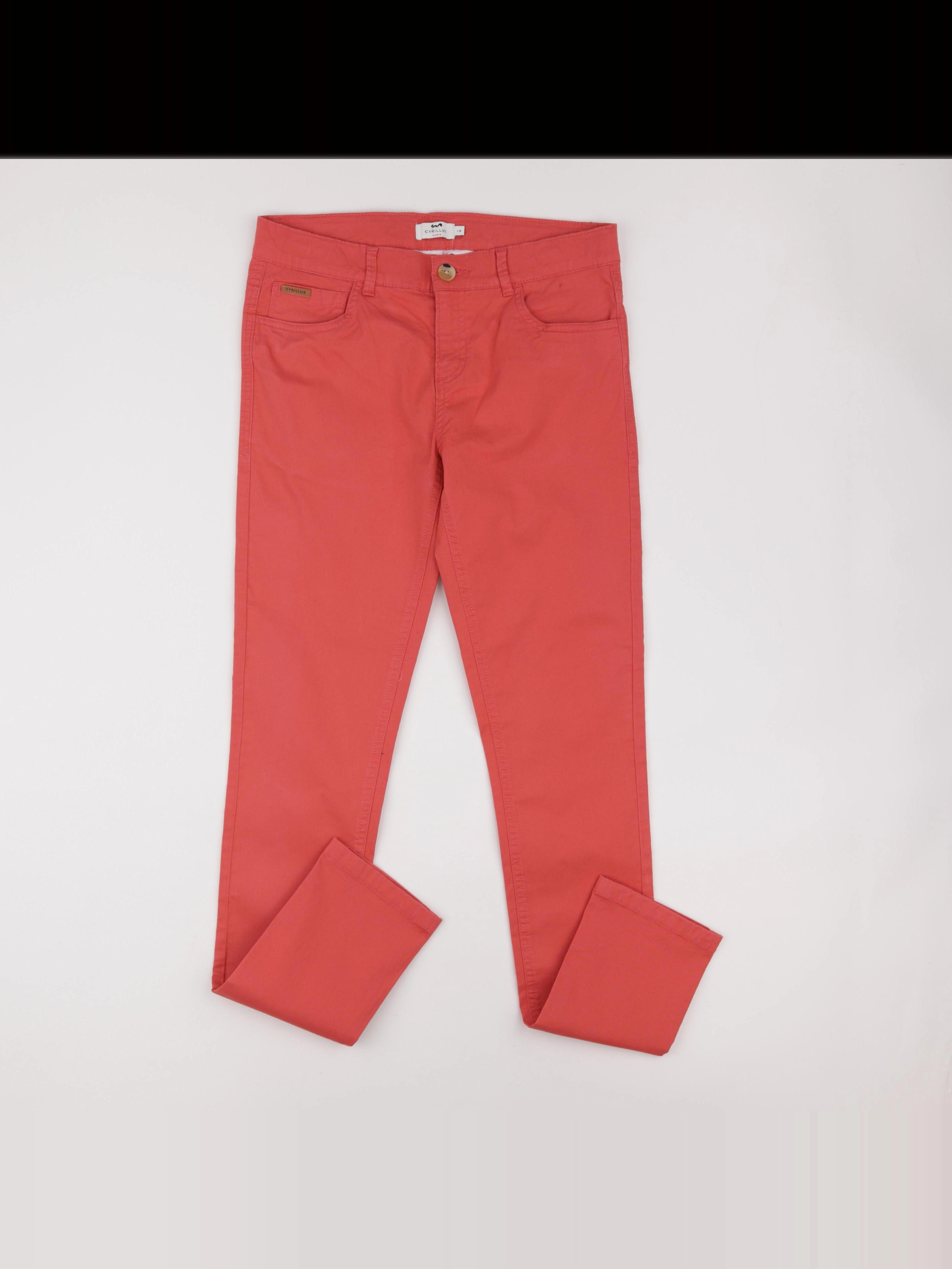 Cyrillus - pantalon rose - 14 ans