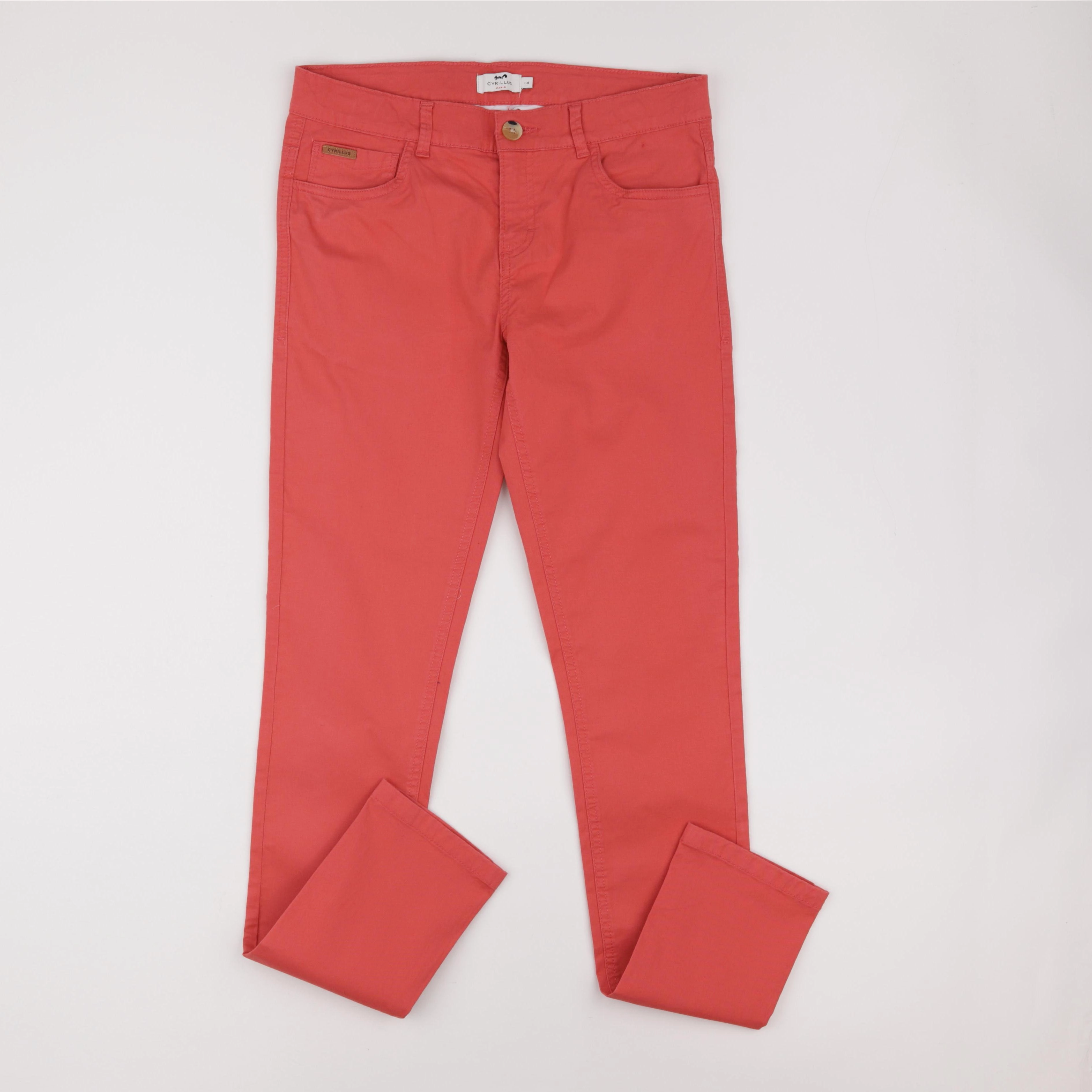 Cyrillus - pantalon rose - 14 ans