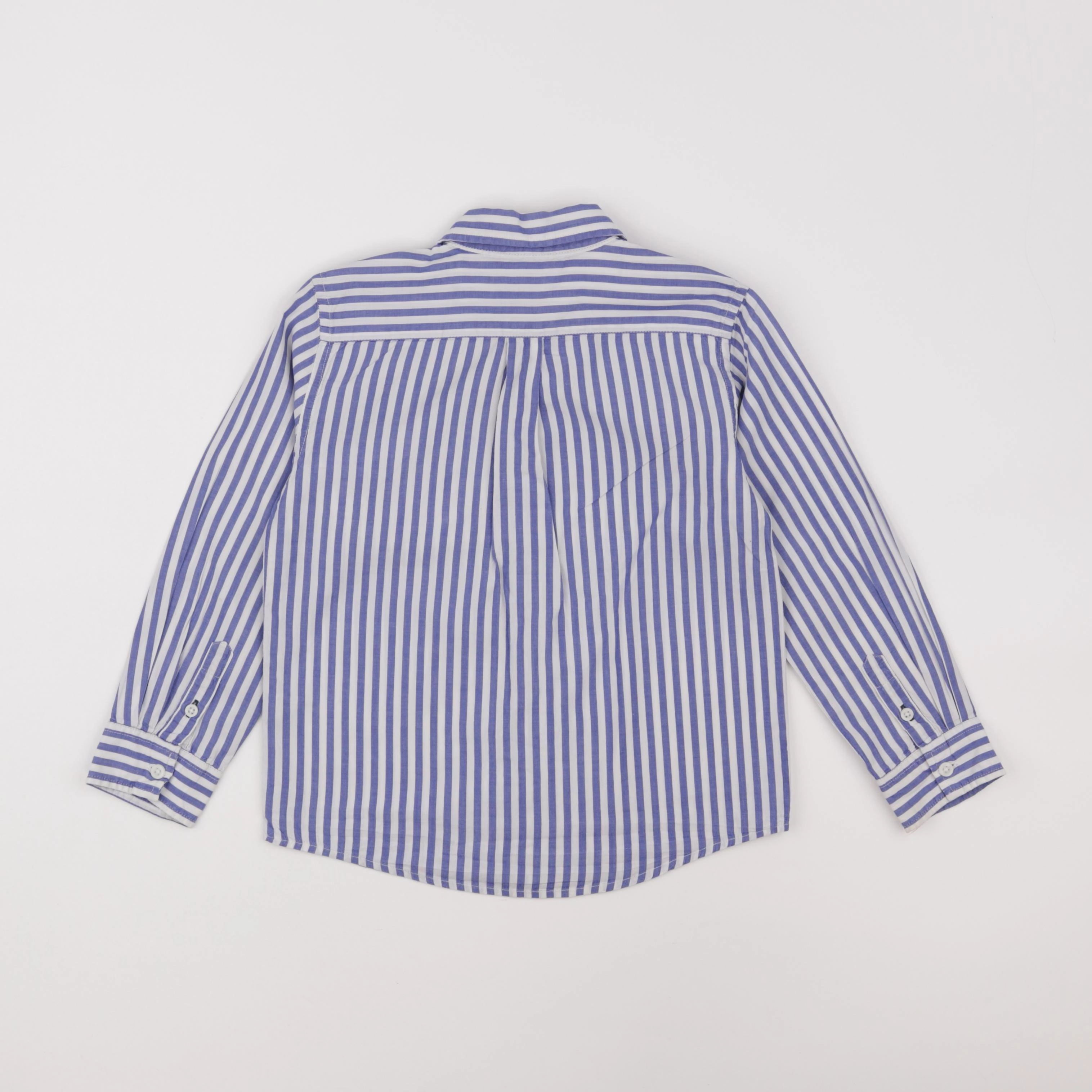 Monoprix - chemise bleu - 6 ans