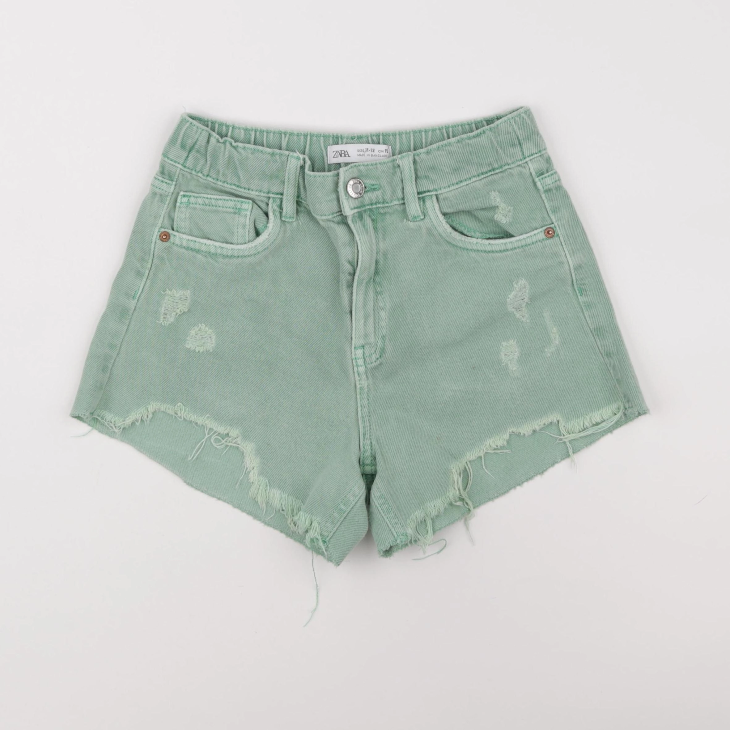 Zara - short vert - 11/12 ans