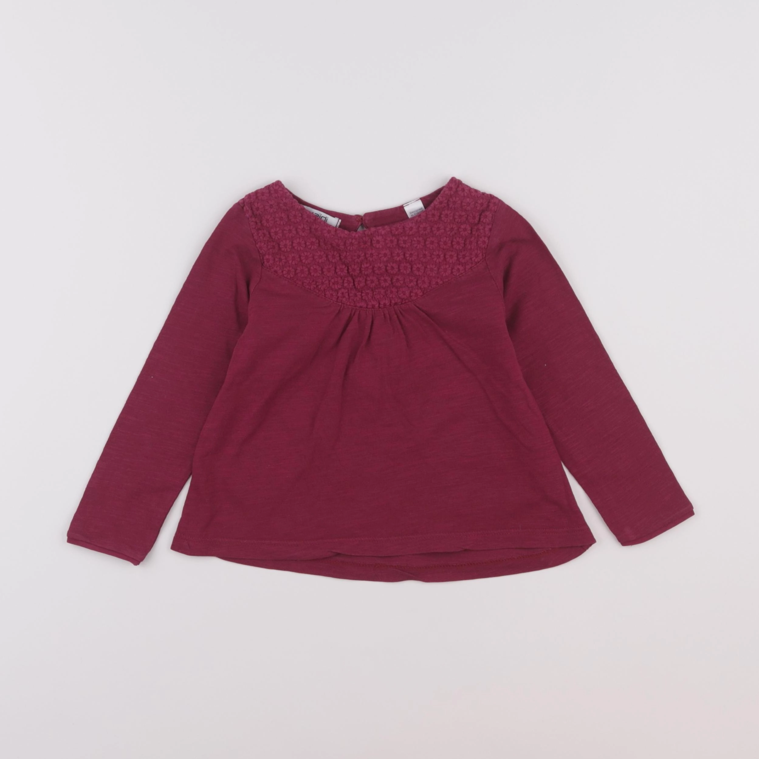 Okaidi - tee-shirt rose - 2 ans