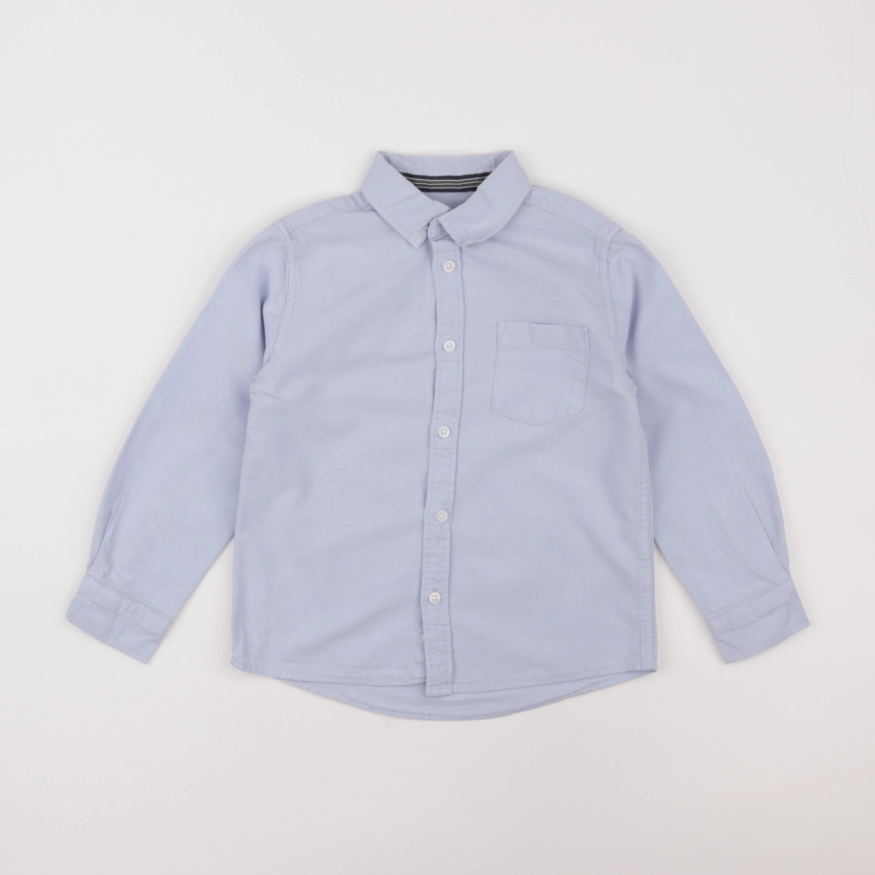 Monoprix - chemise bleu - 6 ans