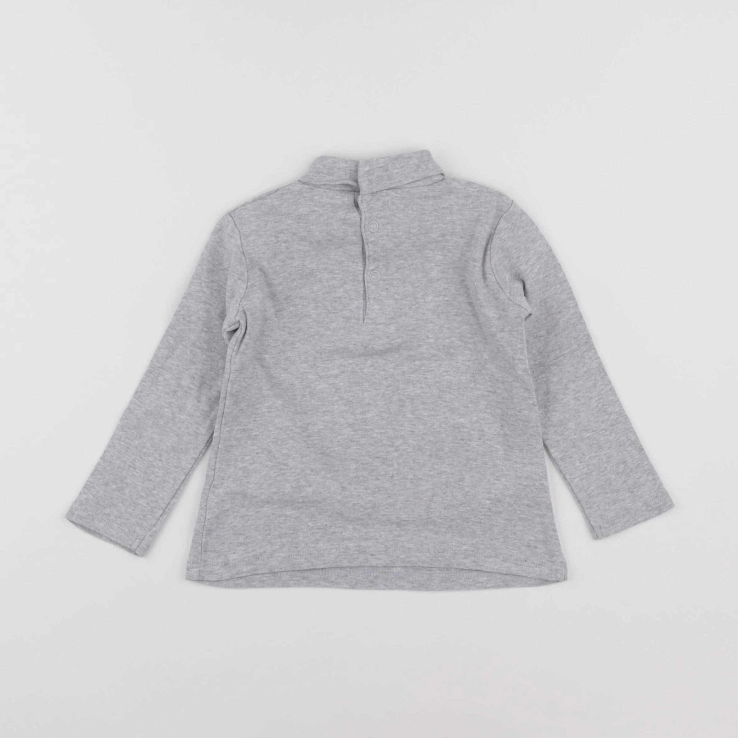 La Redoute - sous-pull gris - 2 ans