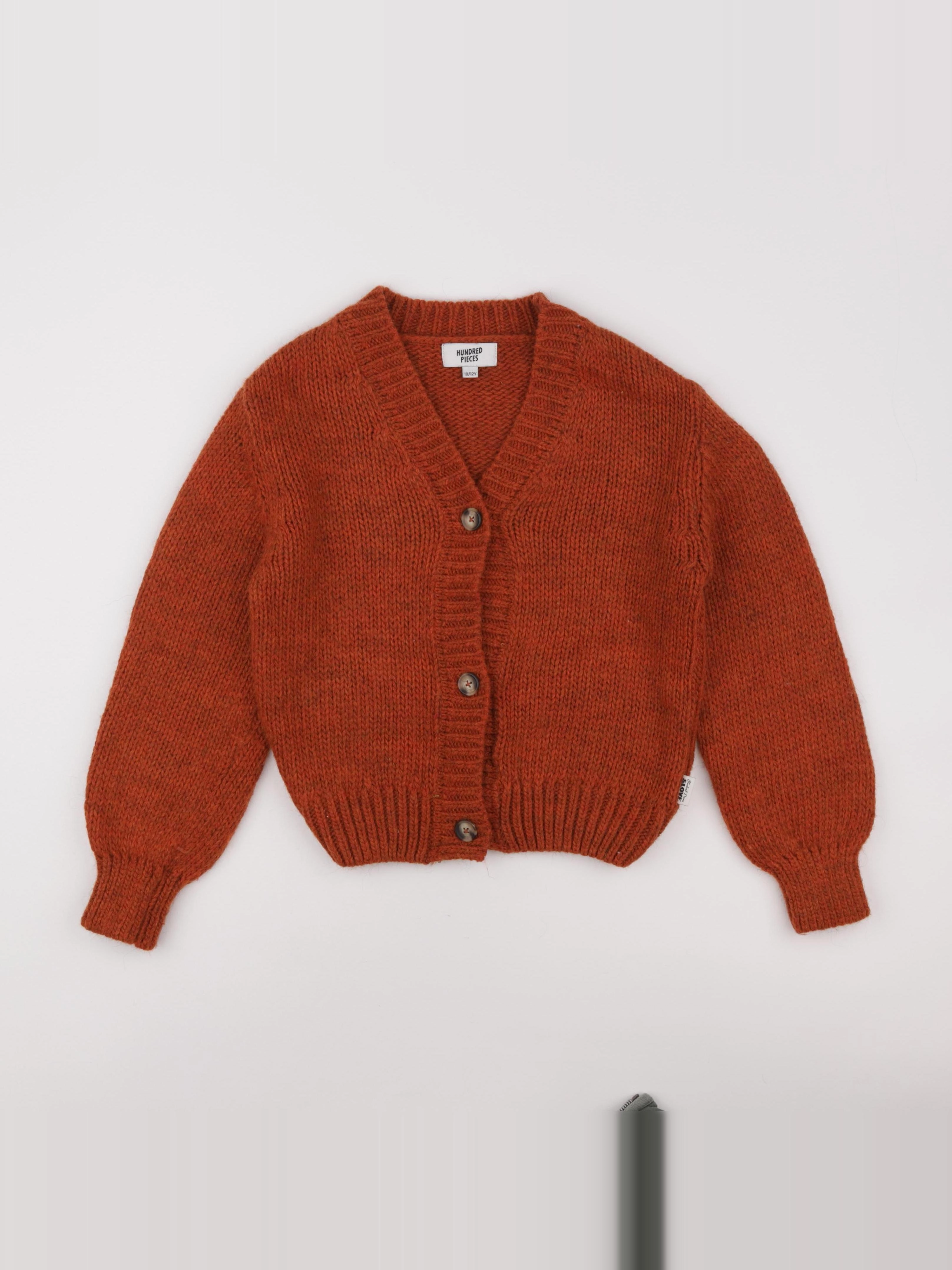 Hundred Pieces - gilet marron - 10/12 ans